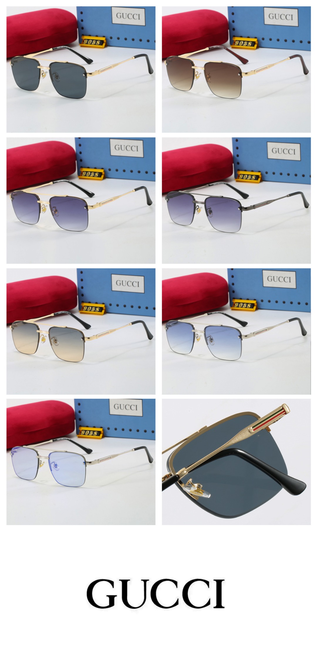 G glasses 9038