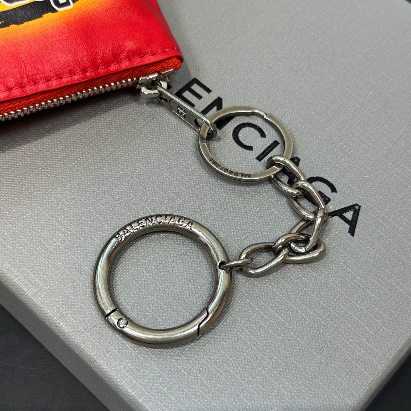 B design potato chip bag clutch accessories key ring pendant