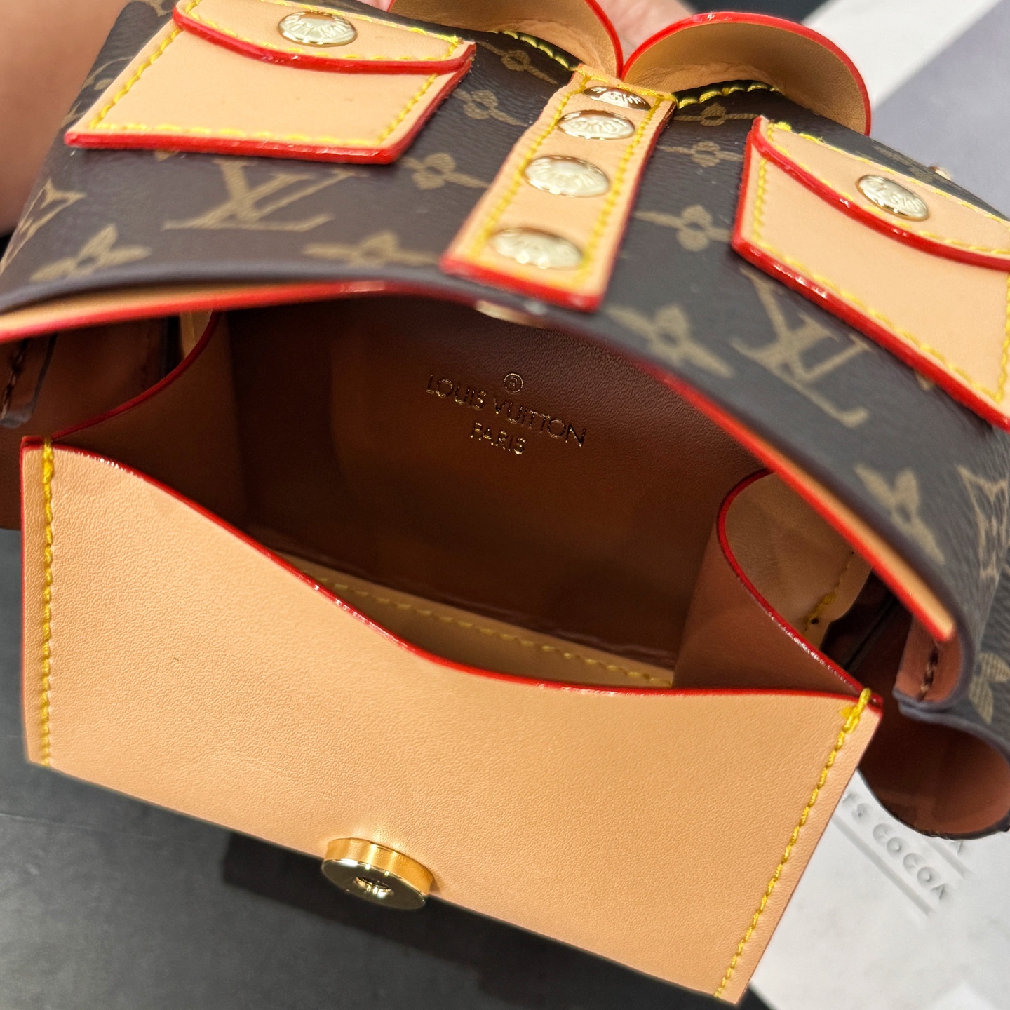 L design mini clothing messenger bag/headphone bag/lipstick bag