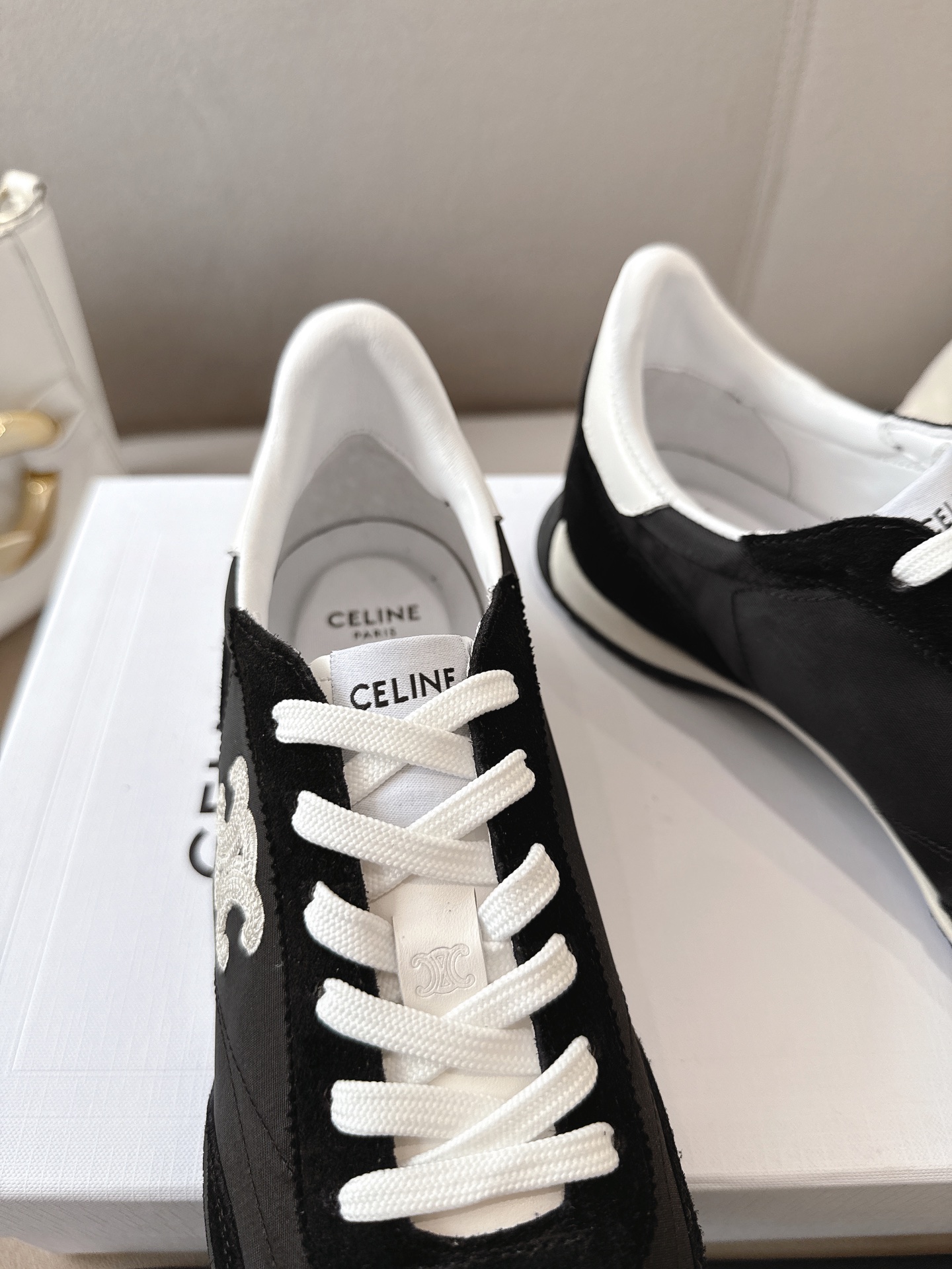C design 2025ss new logo lace-up casual sneakers