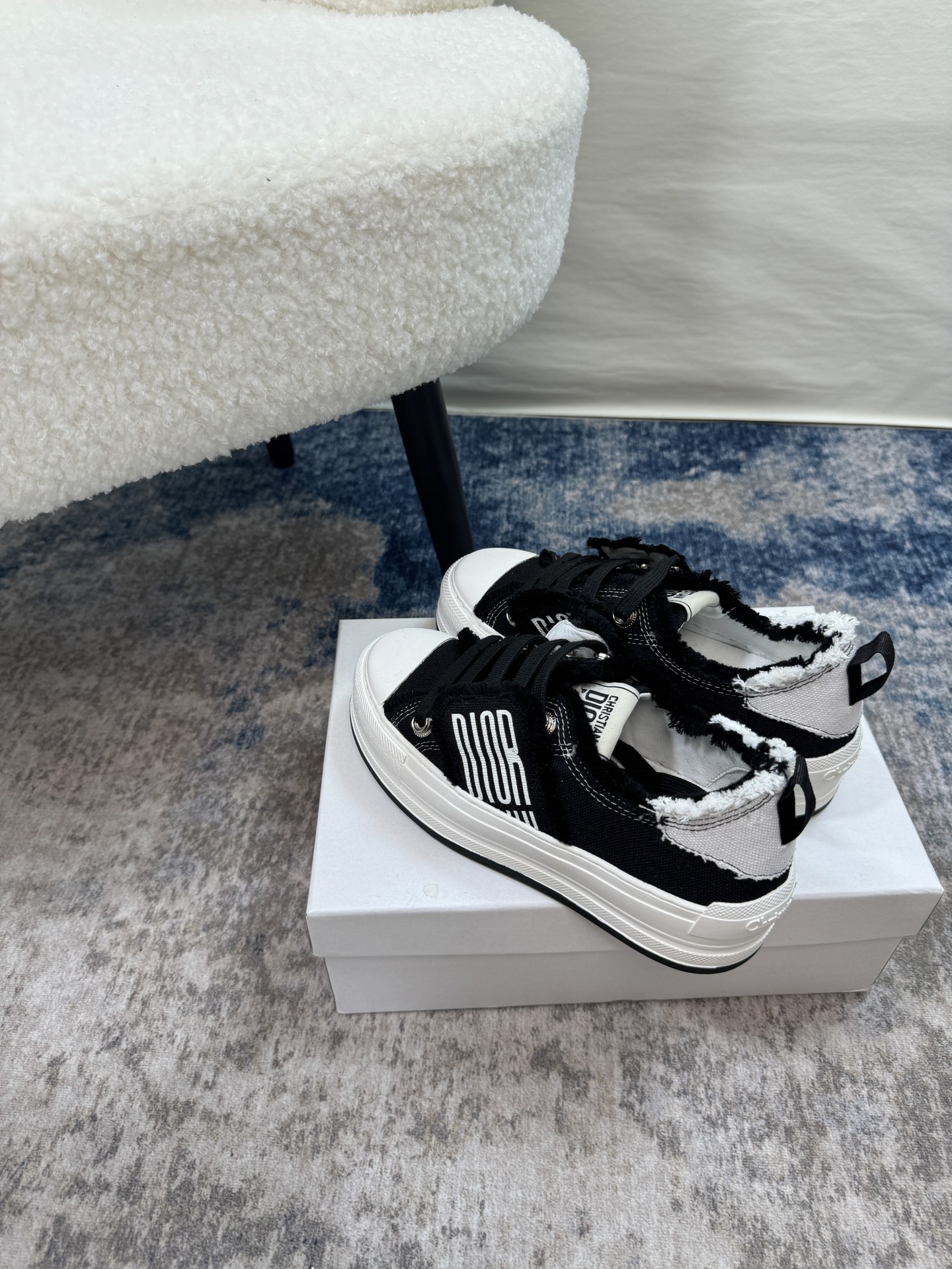 D design 2025 new tassel thick-soled sneakers