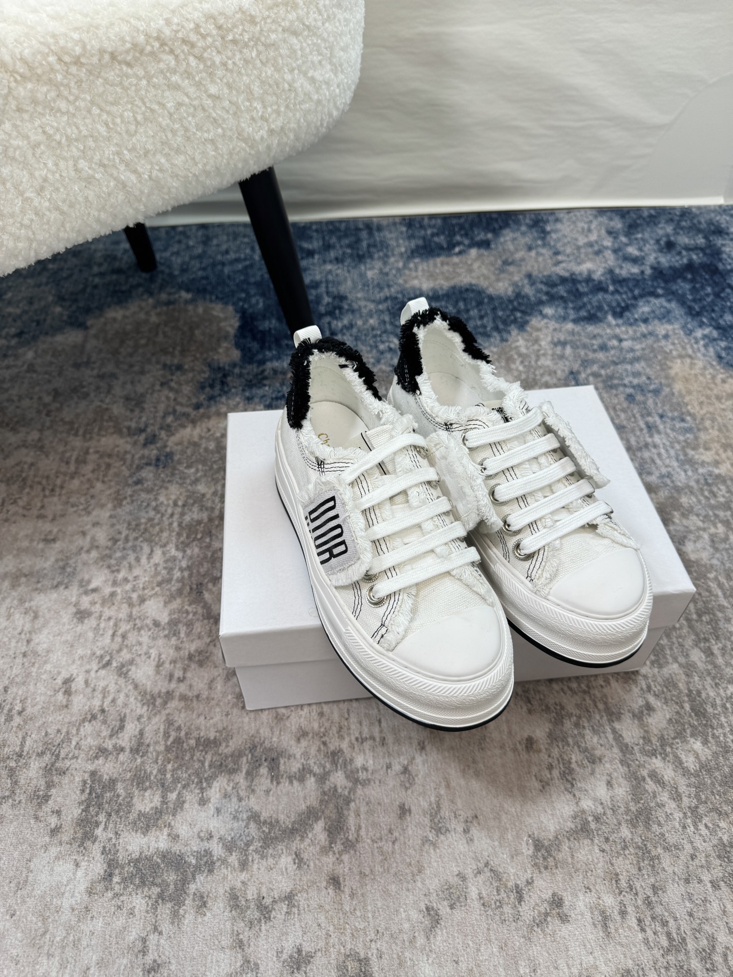 D design 2025 new tassel thick-soled sneakers