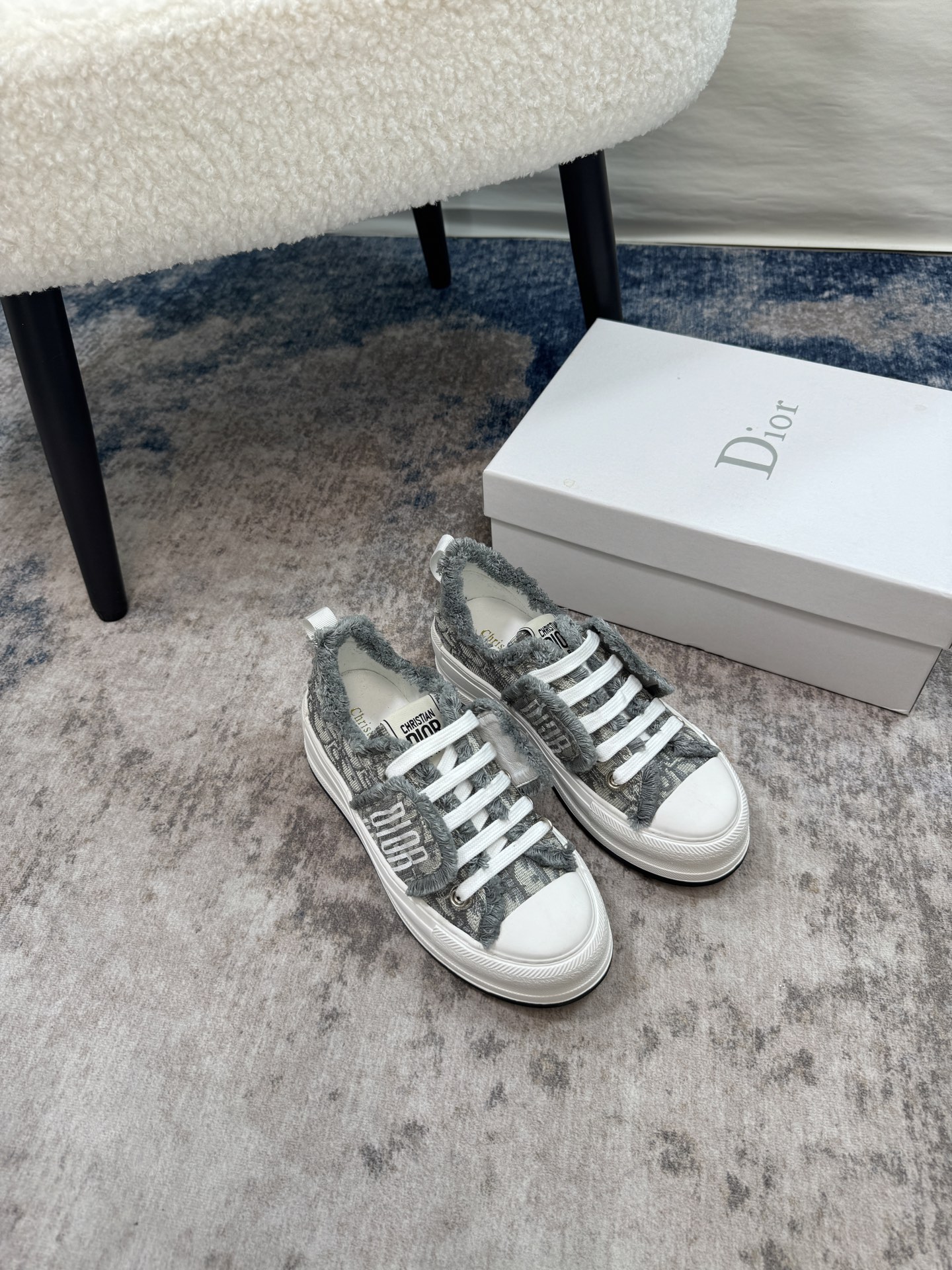 D design 2025 new tassel thick-soled sneakers