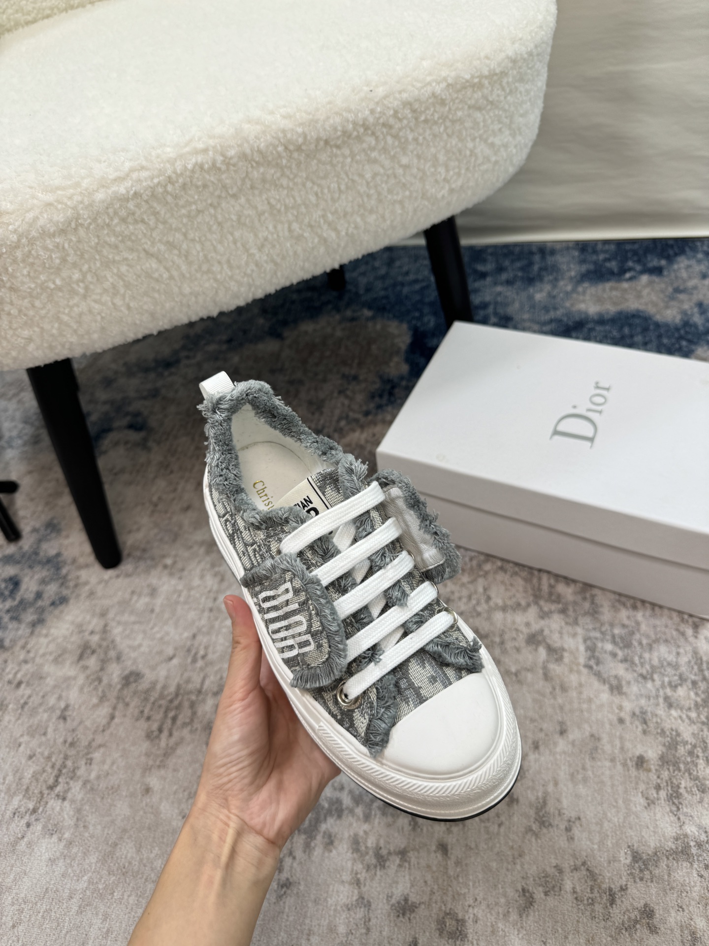 D design 2025 new tassel thick-soled sneakers