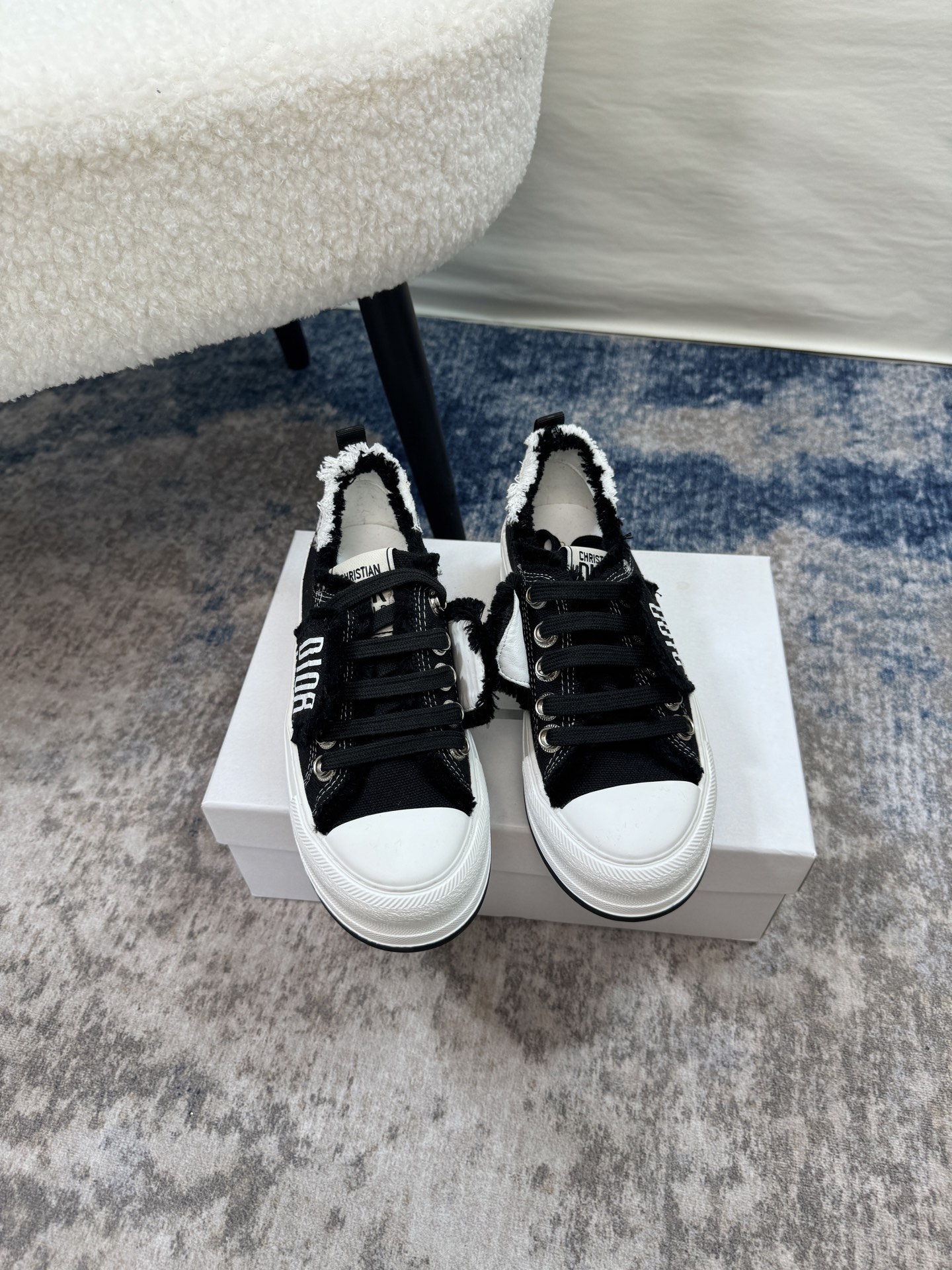 D design 2025 new tassel thick-soled sneakers