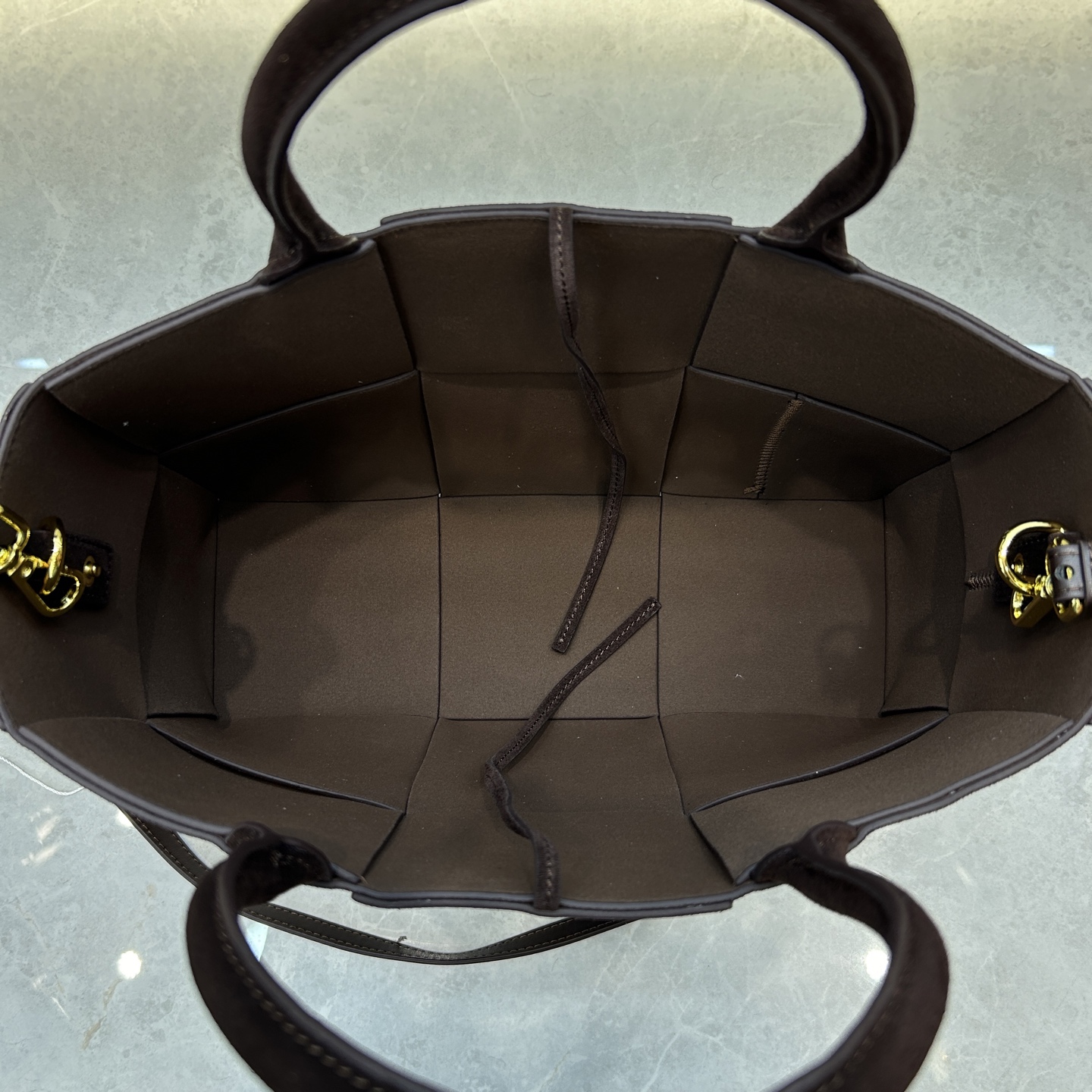 B design popular tote first layer frosted leather bag