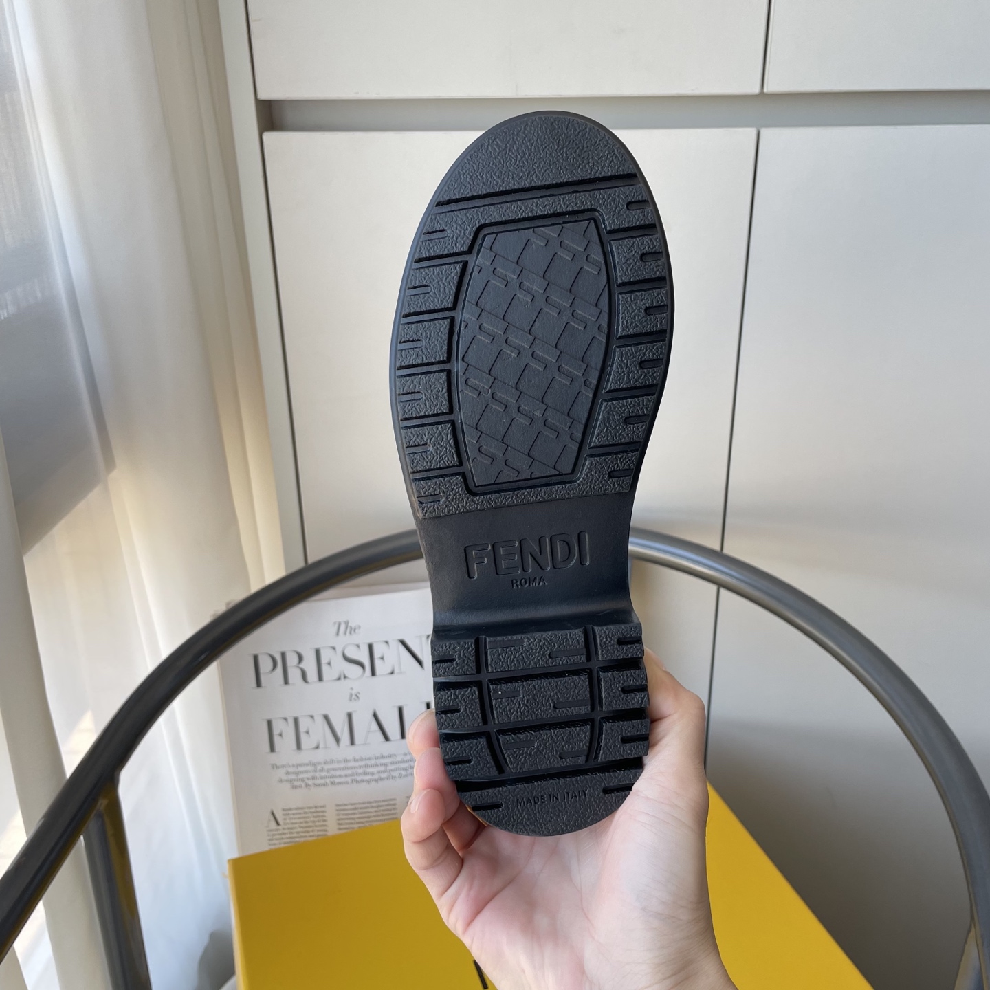 F design autumn and winter martin boots