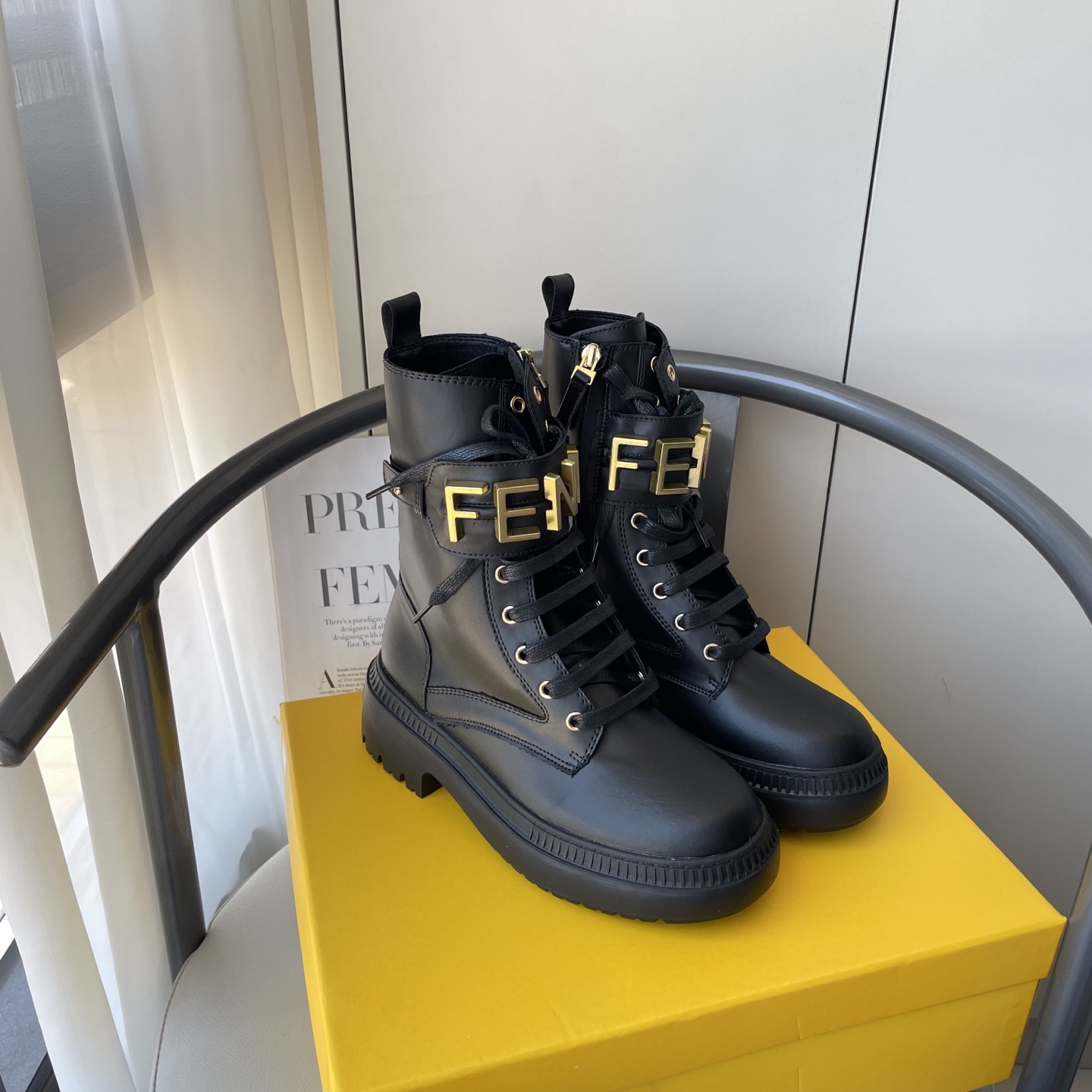 F design autumn and winter martin boots