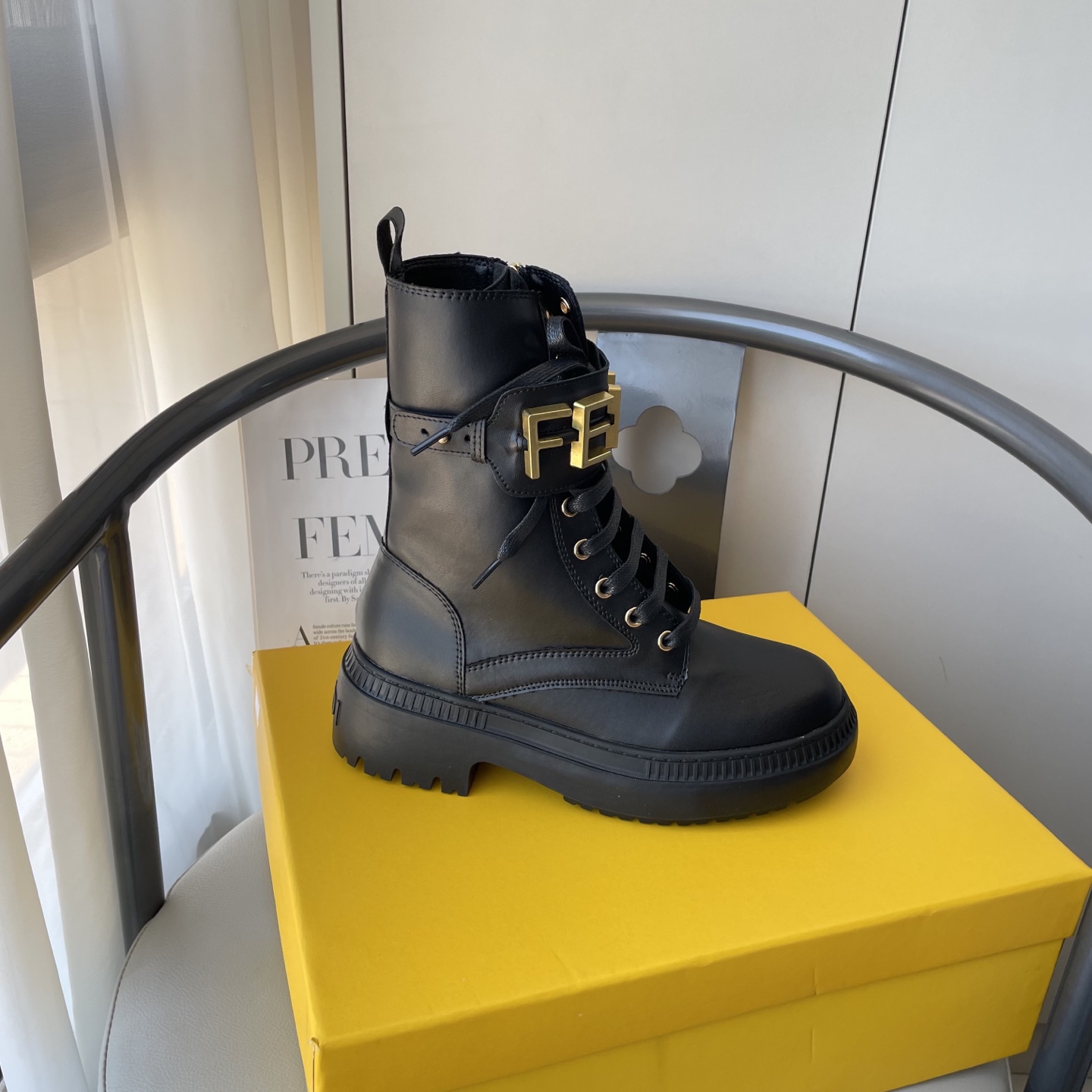 F design autumn and winter martin boots