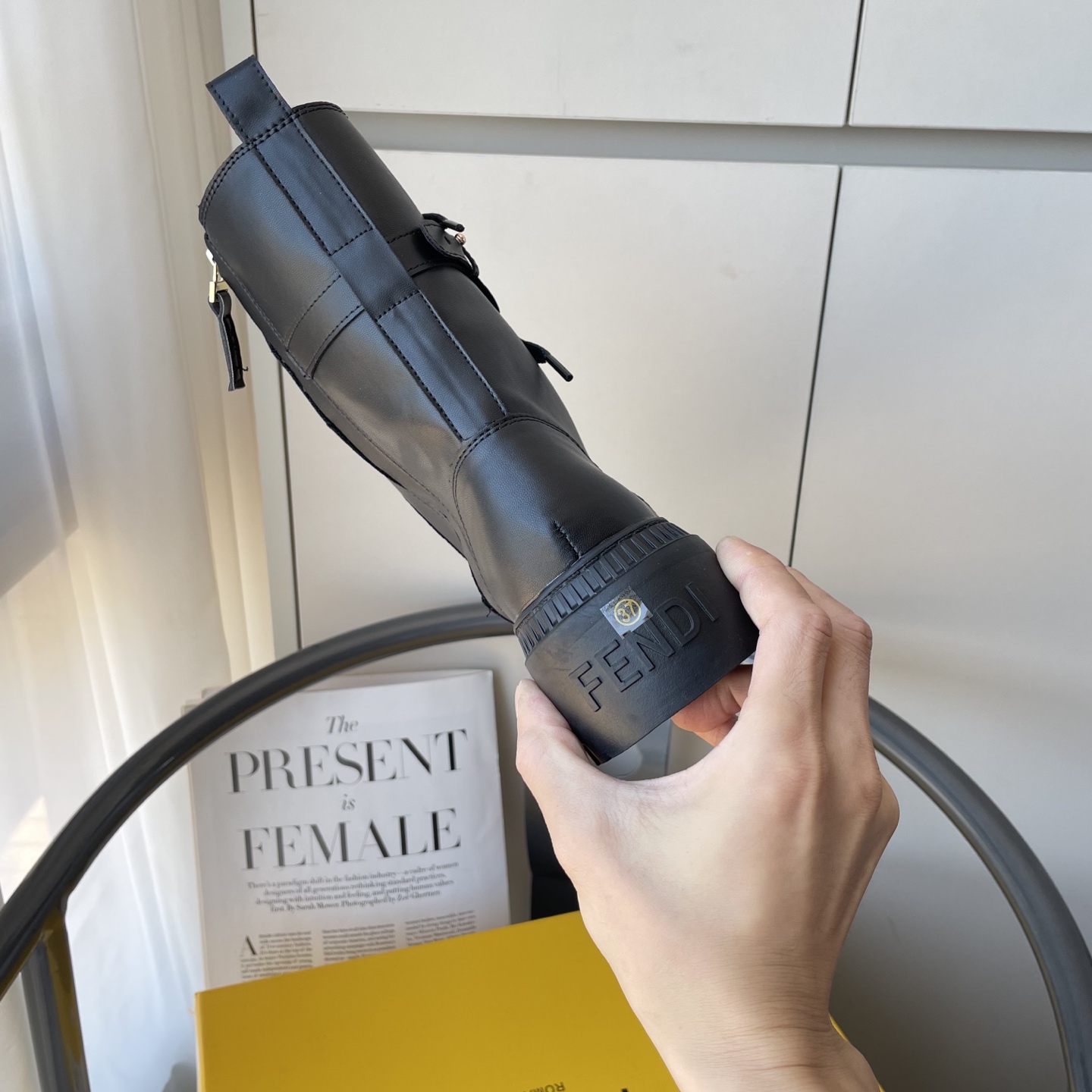 F design autumn and winter martin boots