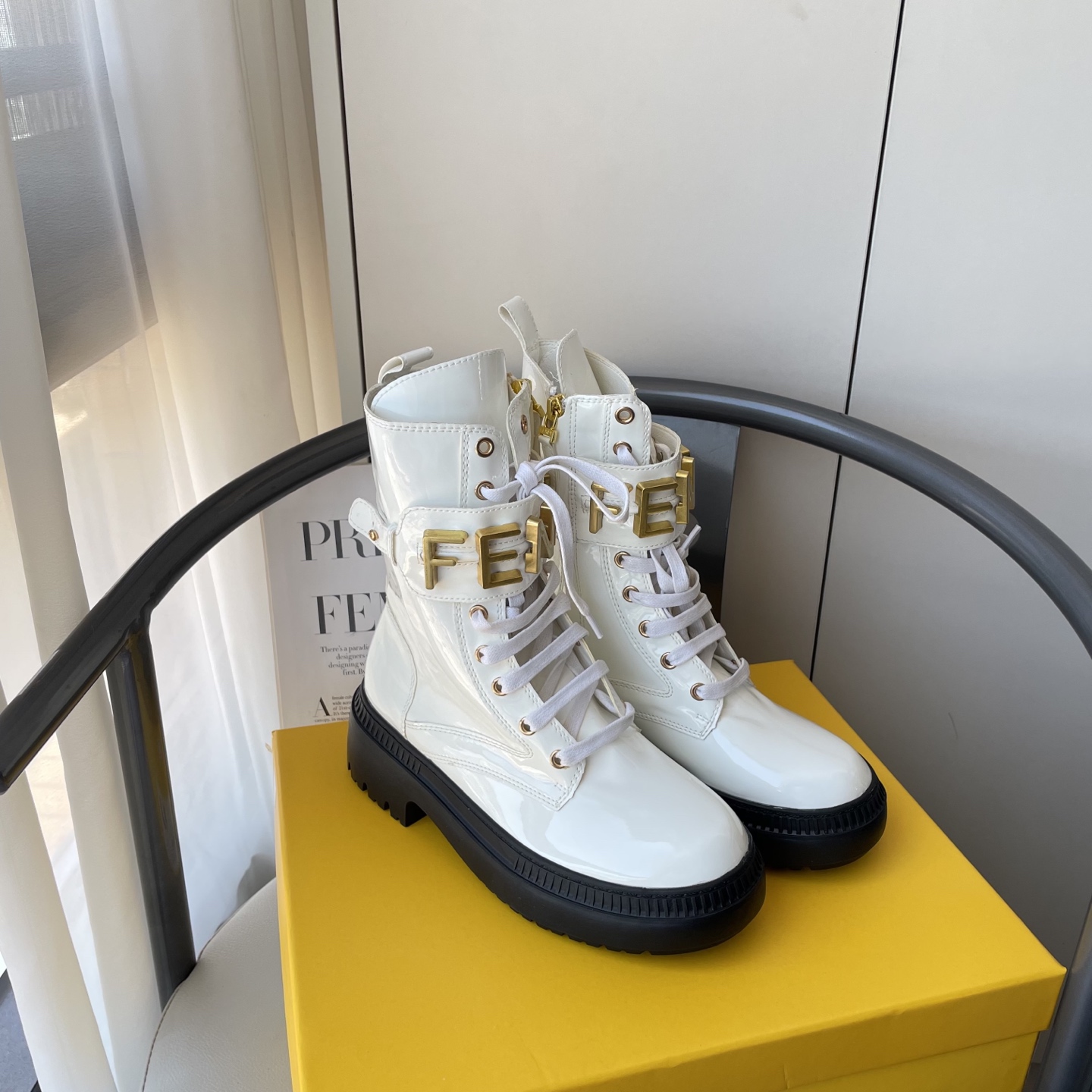 F design autumn and winter martin boots