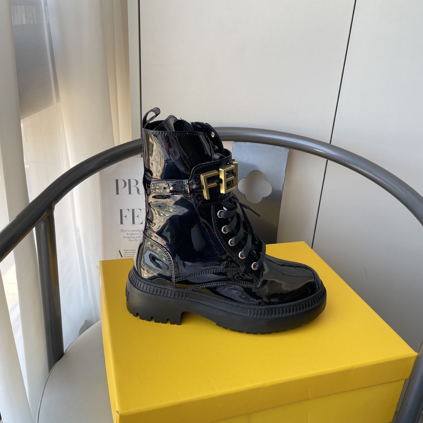 F design autumn and winter martin boots