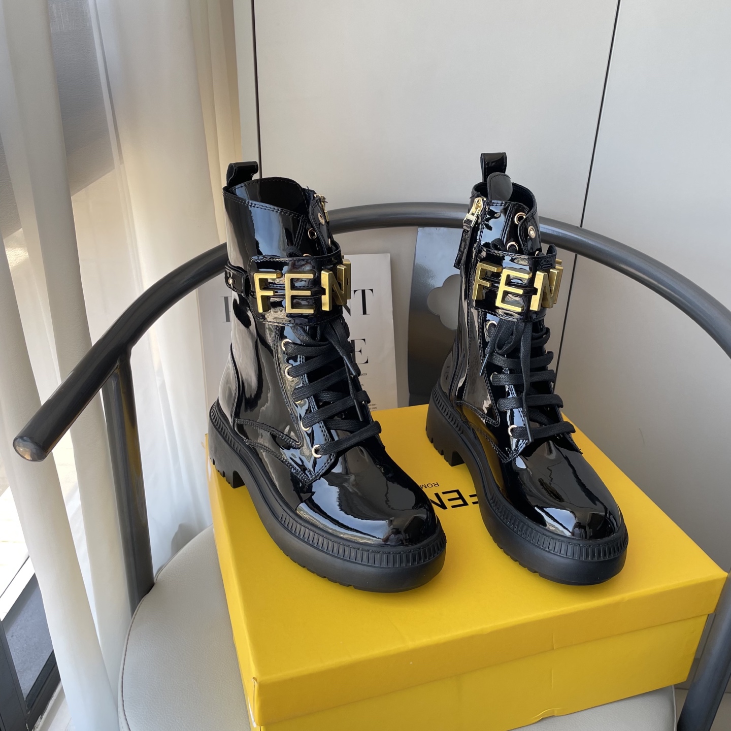 F design autumn and winter martin boots