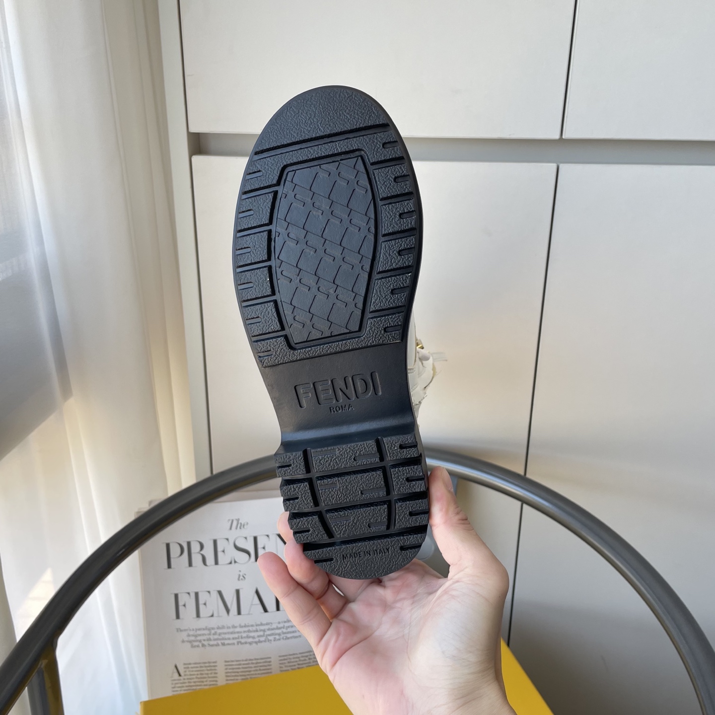 F design autumn and winter martin boots