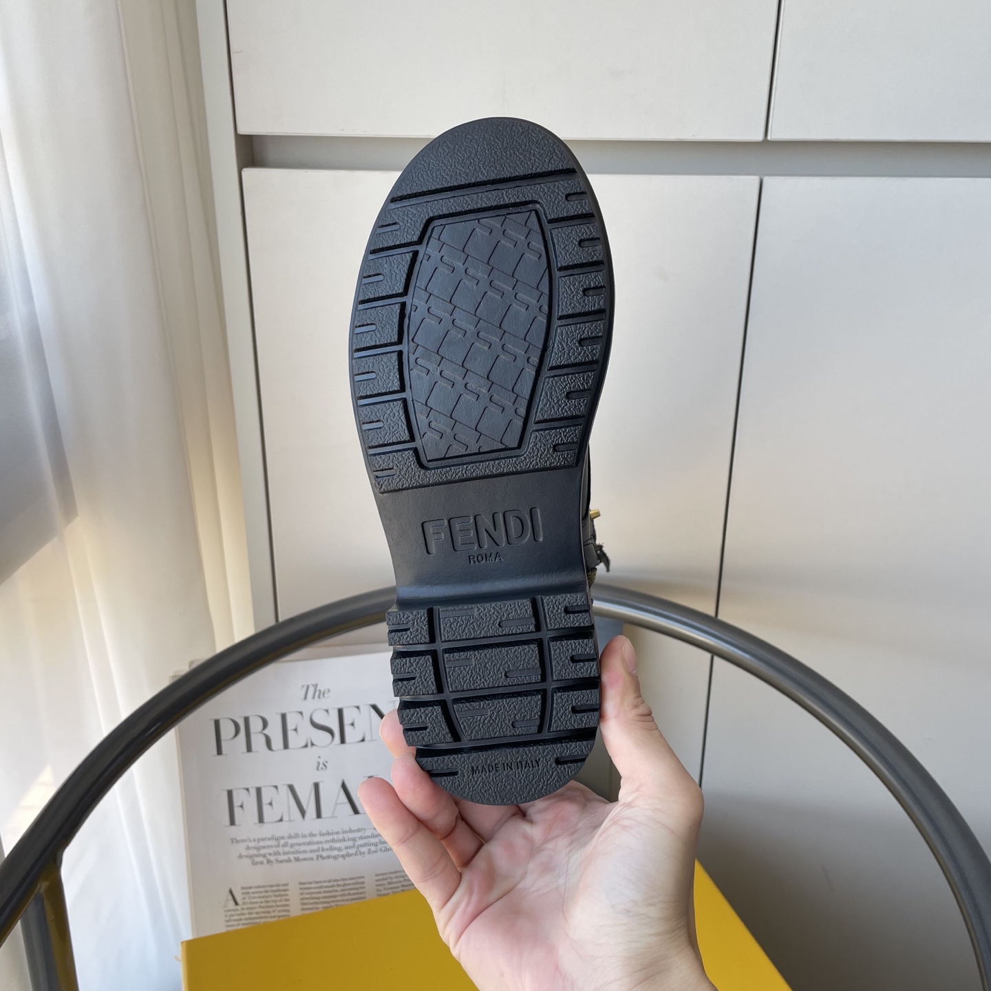 F design autumn and winter martin boots