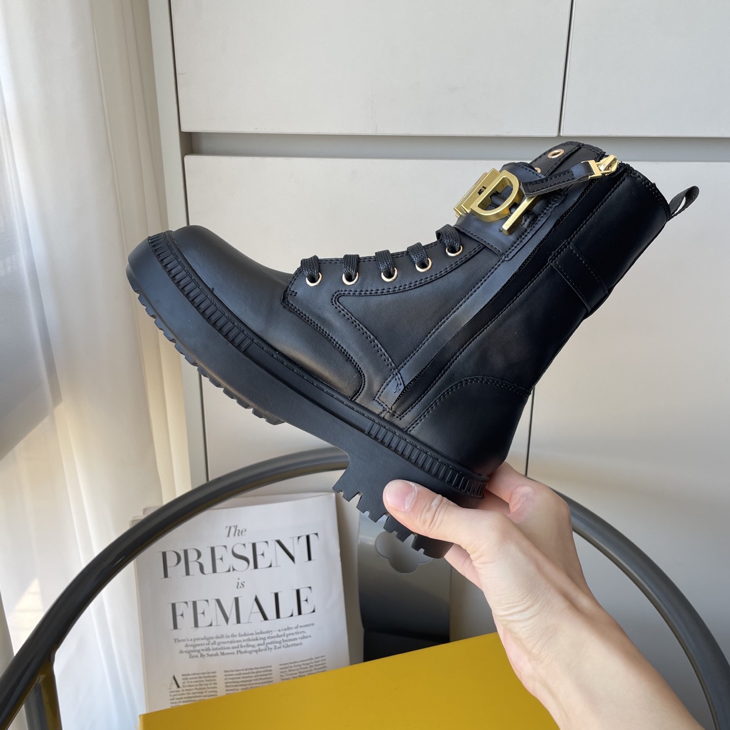 F design autumn and winter martin boots