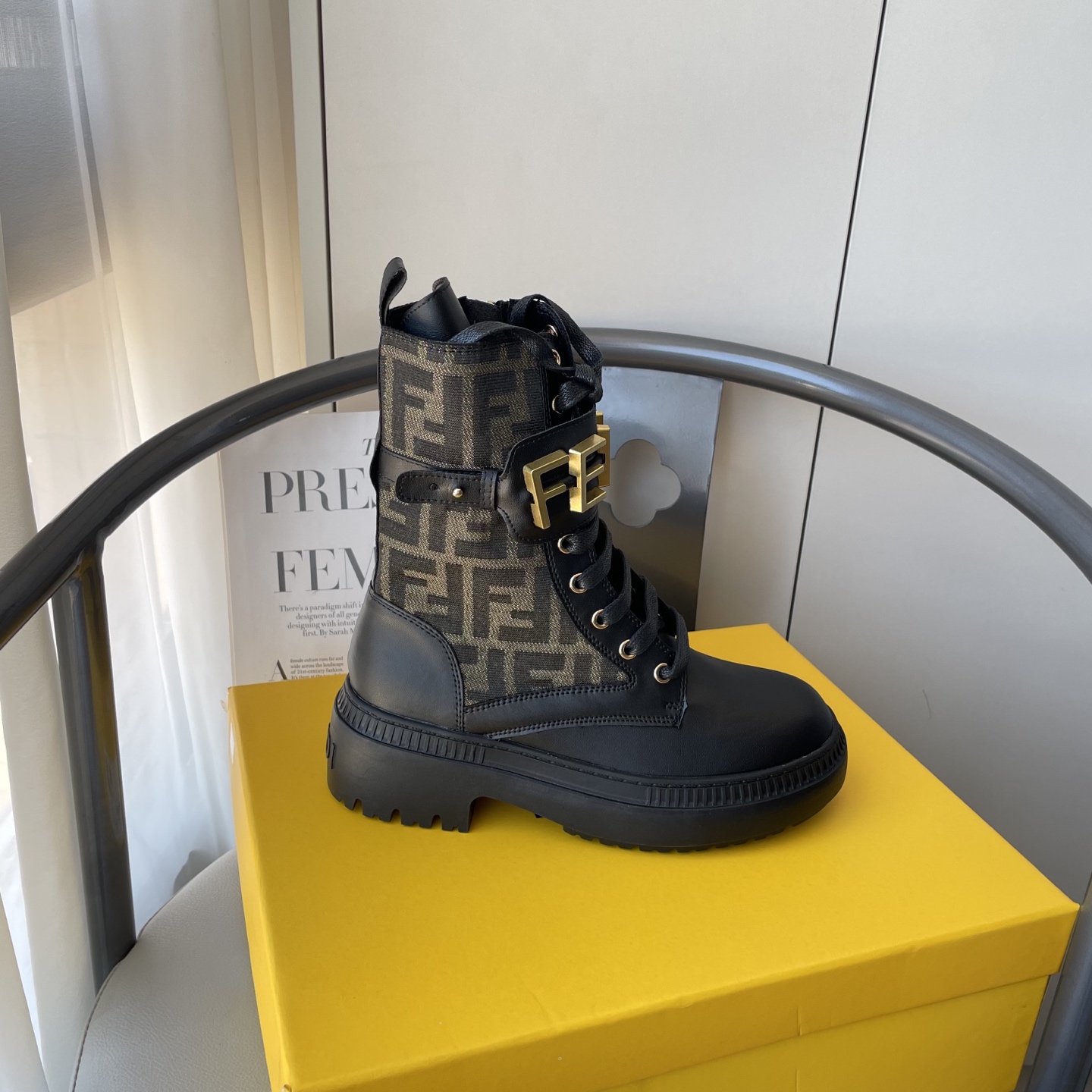F design autumn and winter martin boots