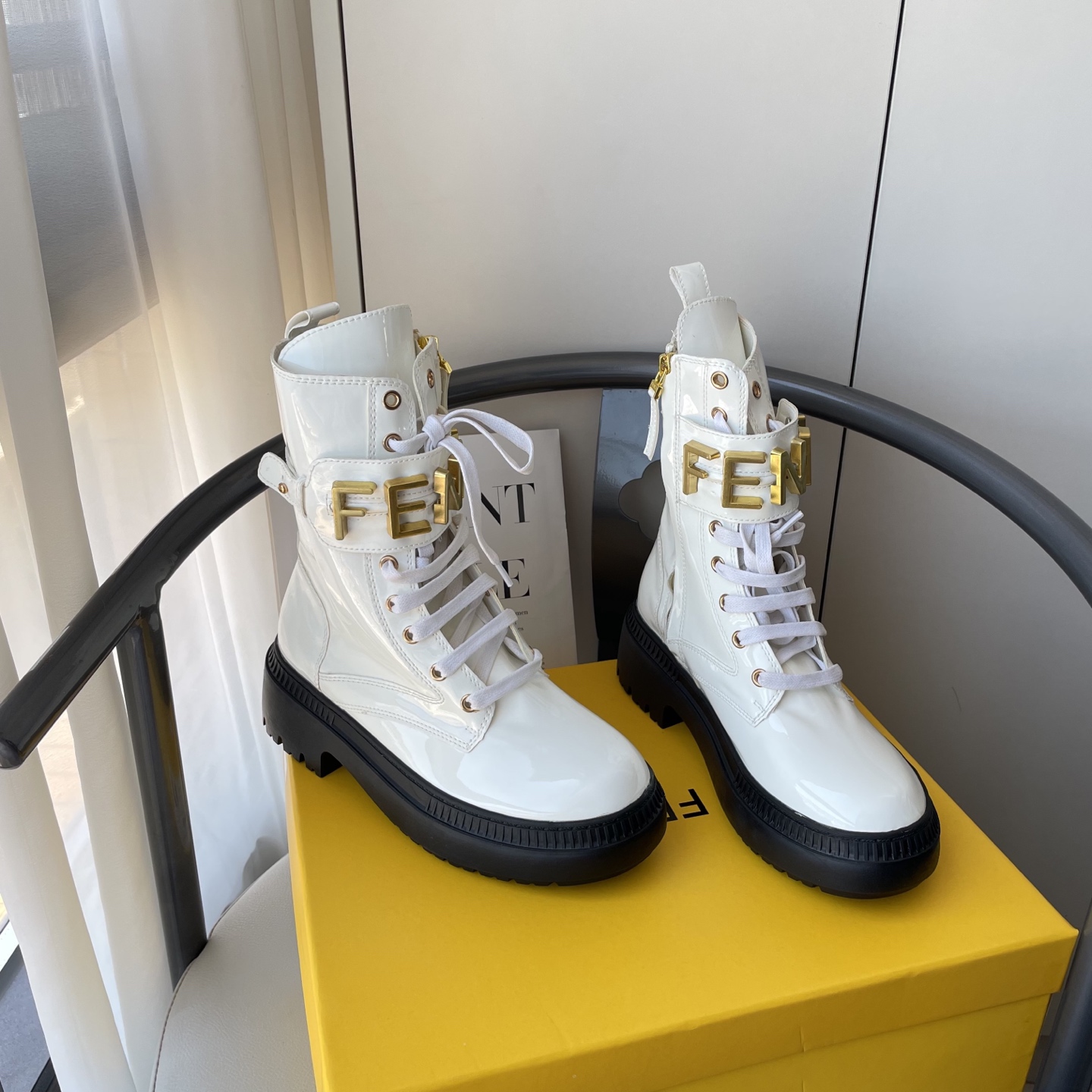 F design autumn and winter martin boots