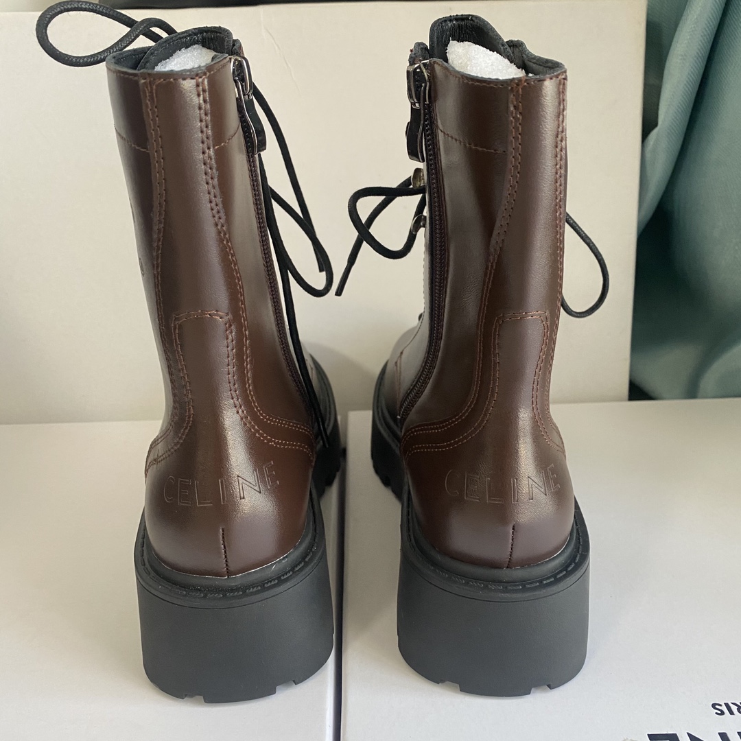 C design 8-hole thick-soled Martin boots