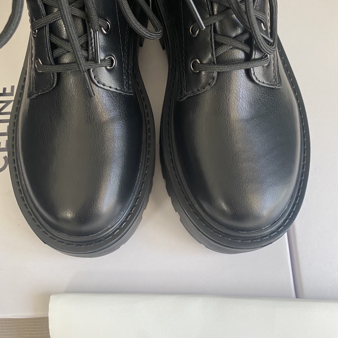 C design 8-hole thick-soled Martin boots