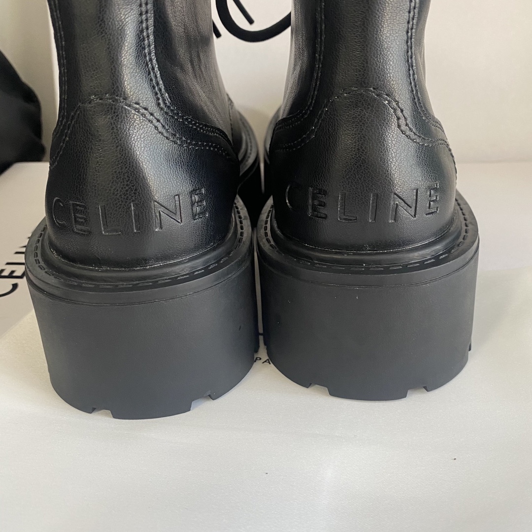 C design 8-hole thick-soled Martin boots