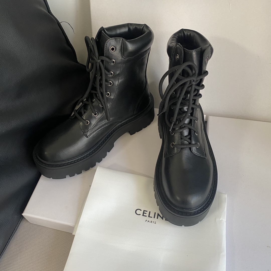 C design 8-hole thick-soled Martin boots