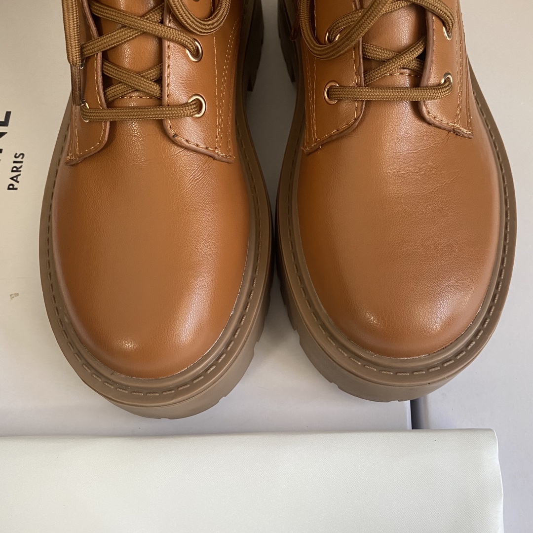 C design 8-hole thick-soled Martin boots