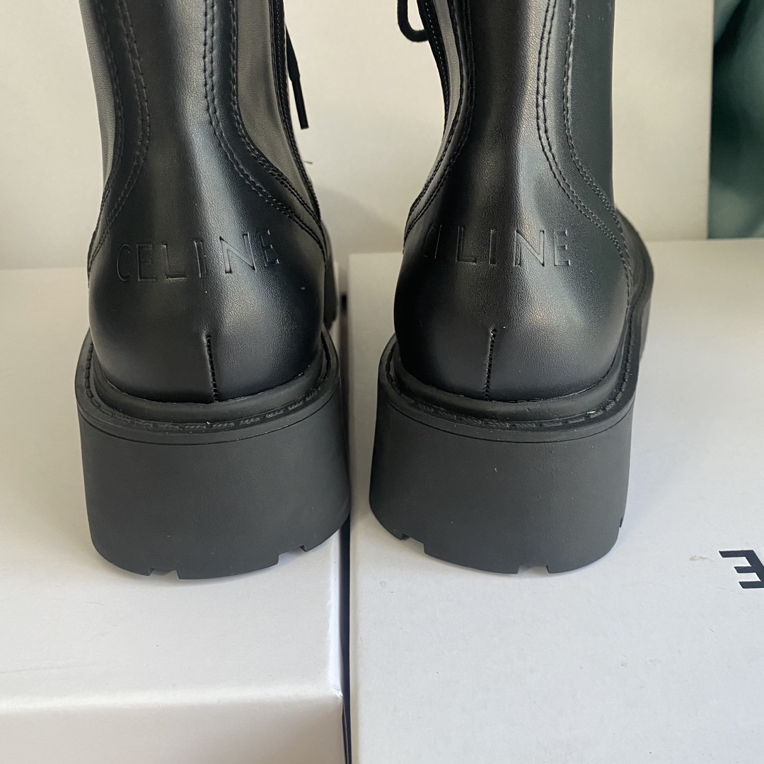 C design 8-hole thick-soled Martin boots
