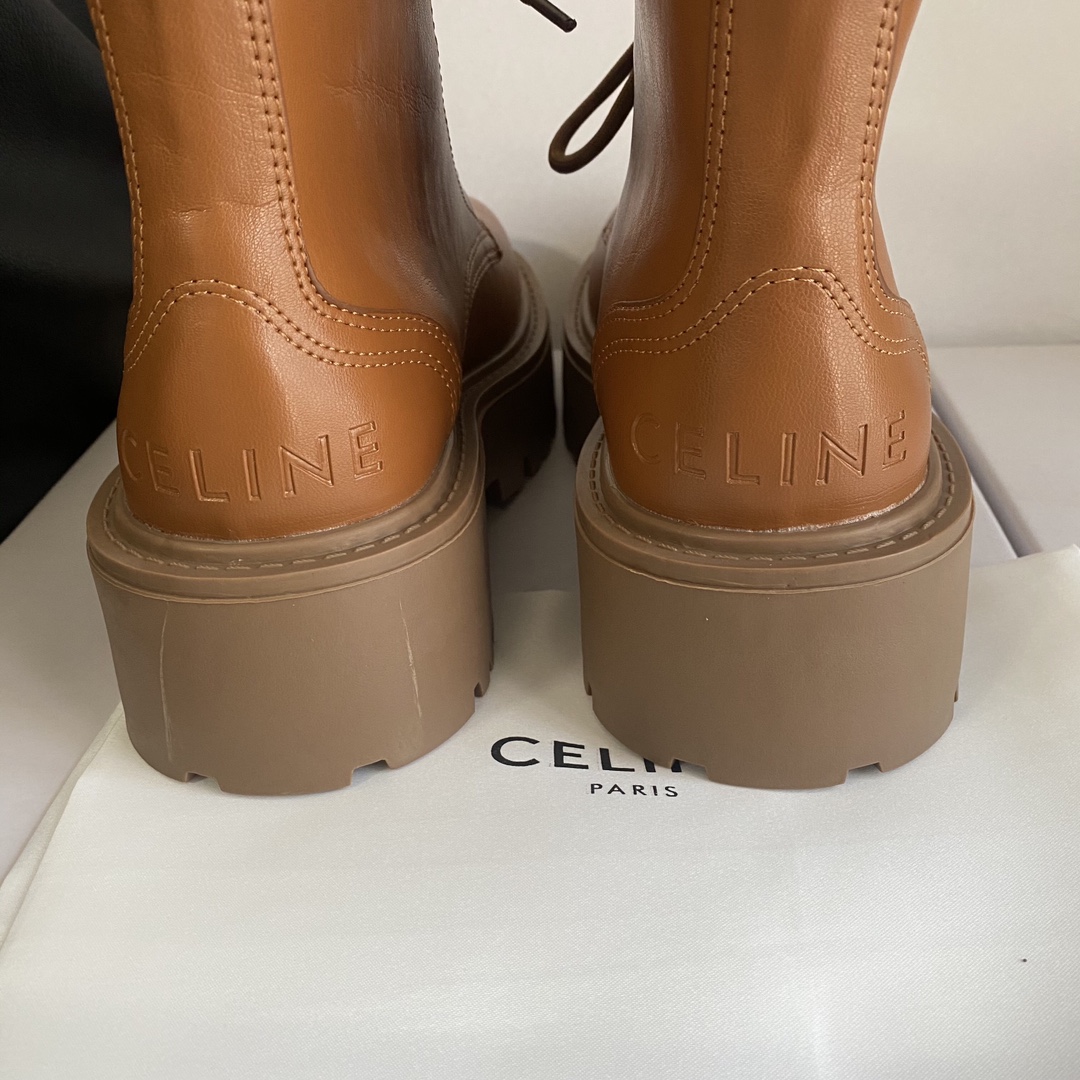 C design 8-hole thick-soled Martin boots