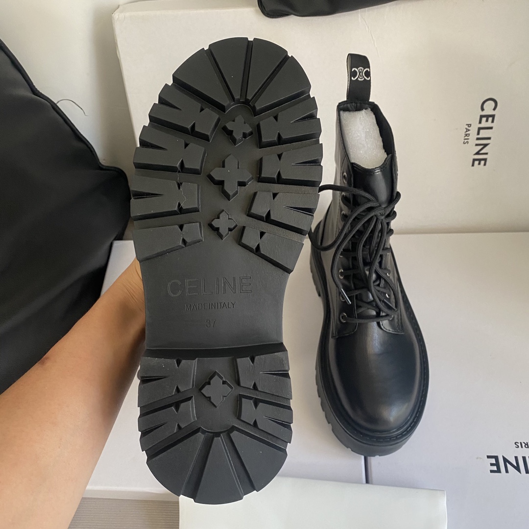 C design 8-hole thick-soled Martin boots