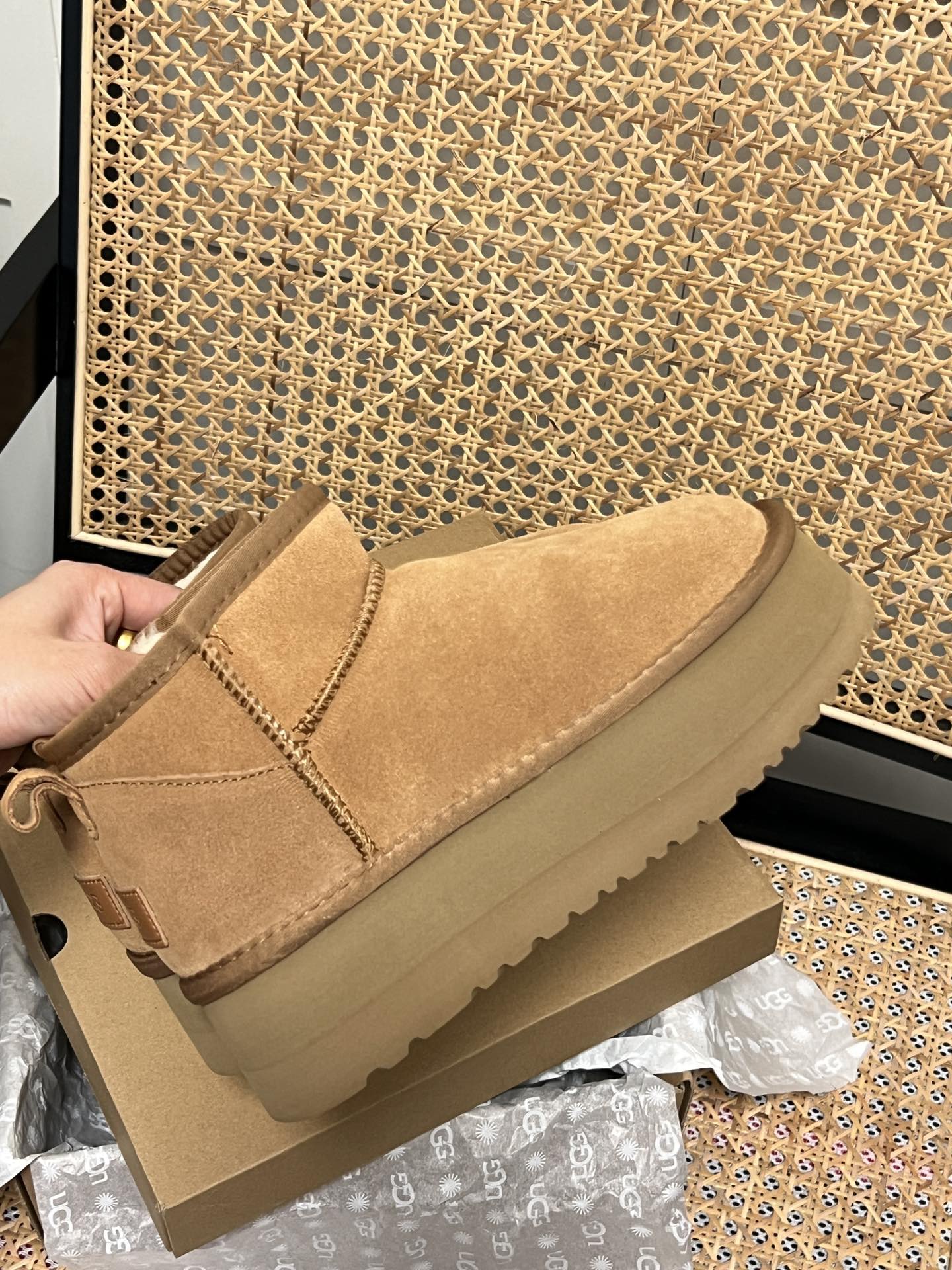 U design classic winter fur boots