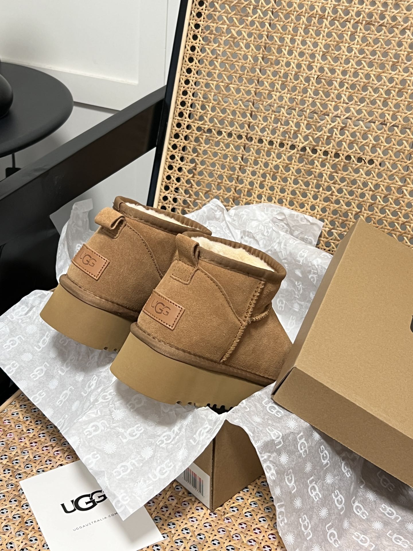 U design classic winter fur boots