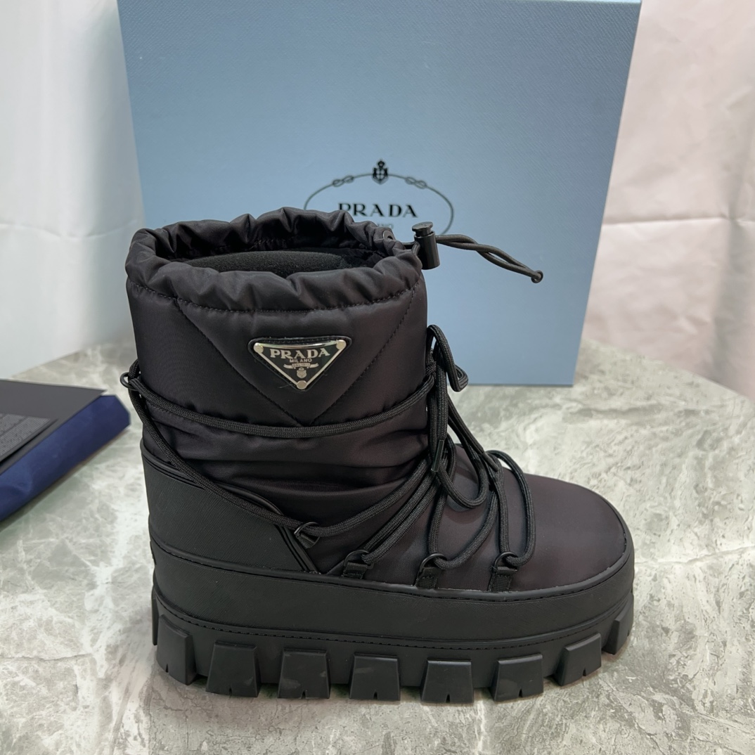 P design chubby snow boots