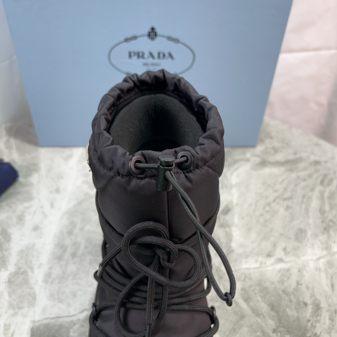 P design chubby snow boots