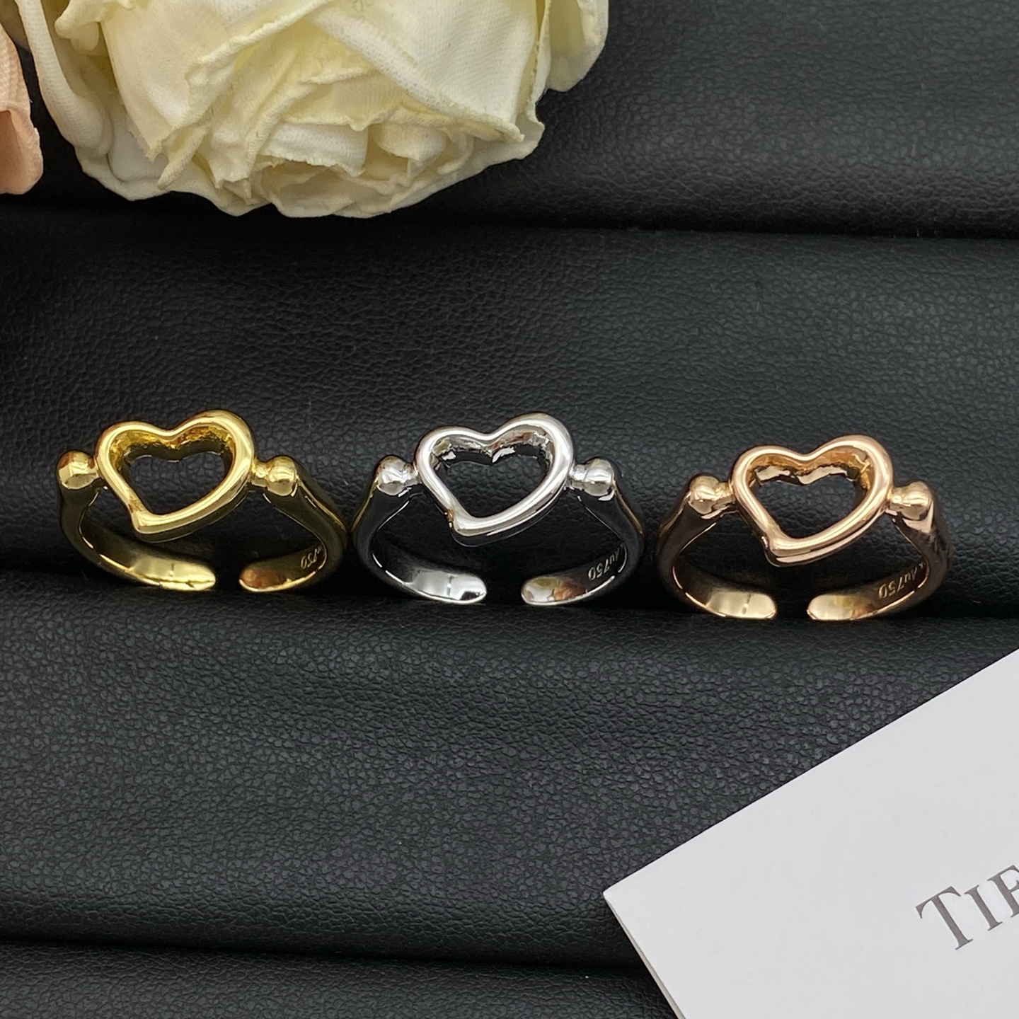 T design heart ring