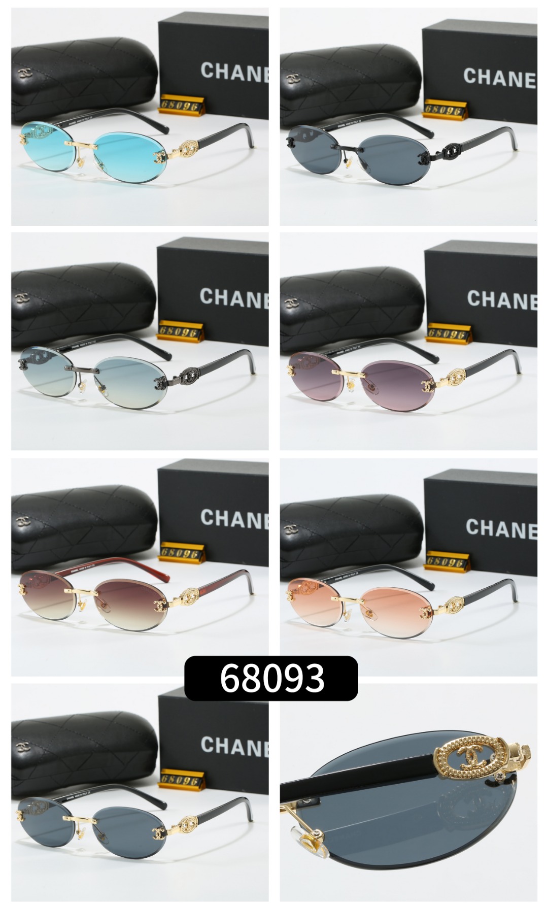 C design new glasses 68093