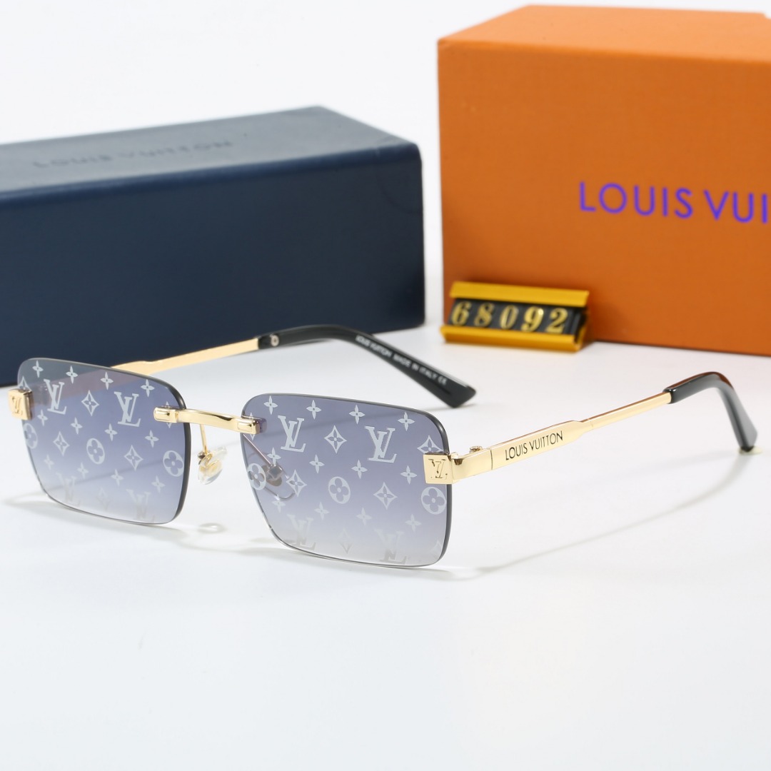 L design glasses 68092