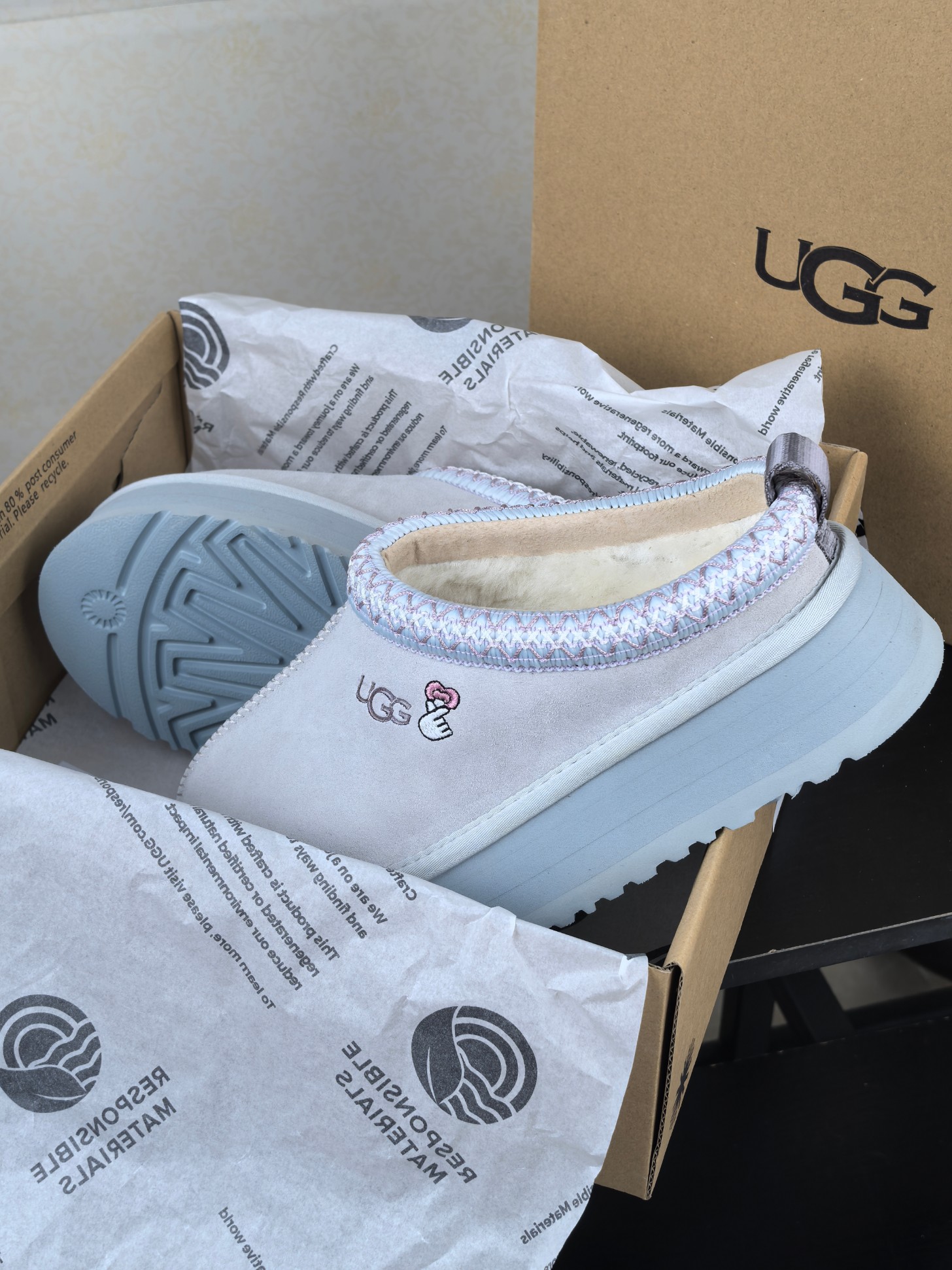 U Design Autumn/Winter New Product Thick Bottom Wool Slippers, One Step Snow Boots