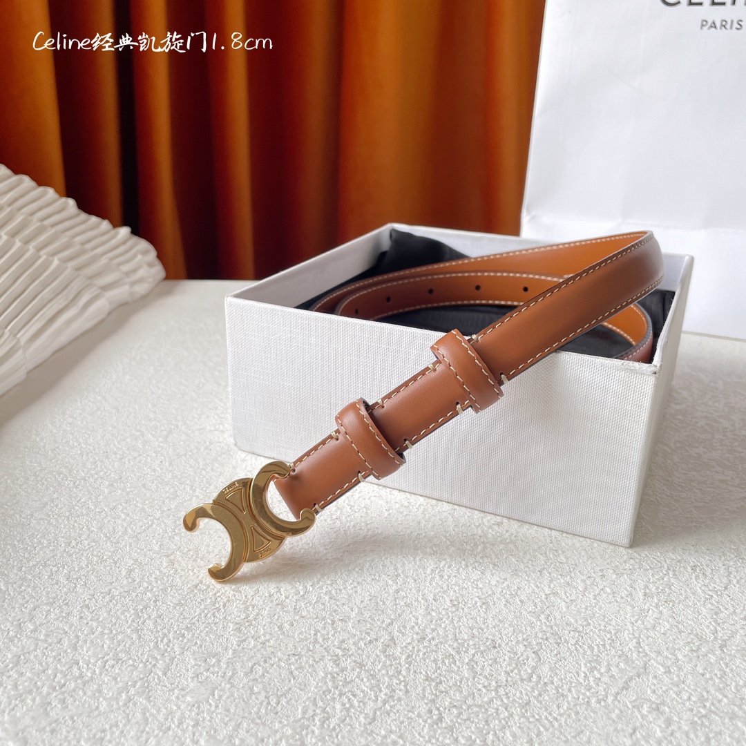 C design Genuine leather Belts W1.8cm high quality