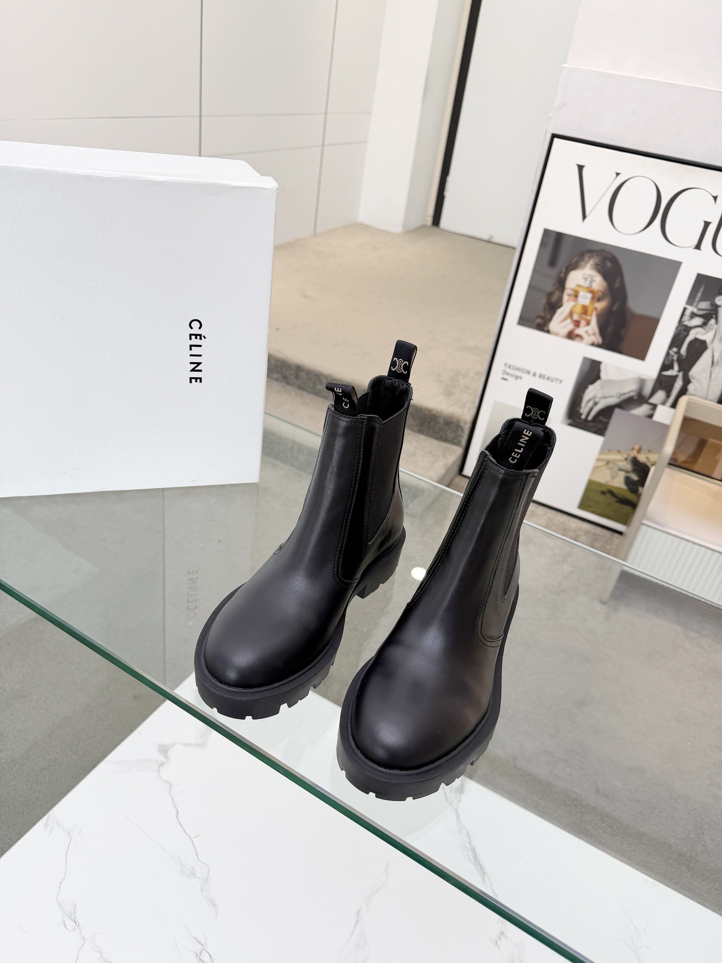 C Design 2025 Autumn/Winter New Chelsea Short Boots