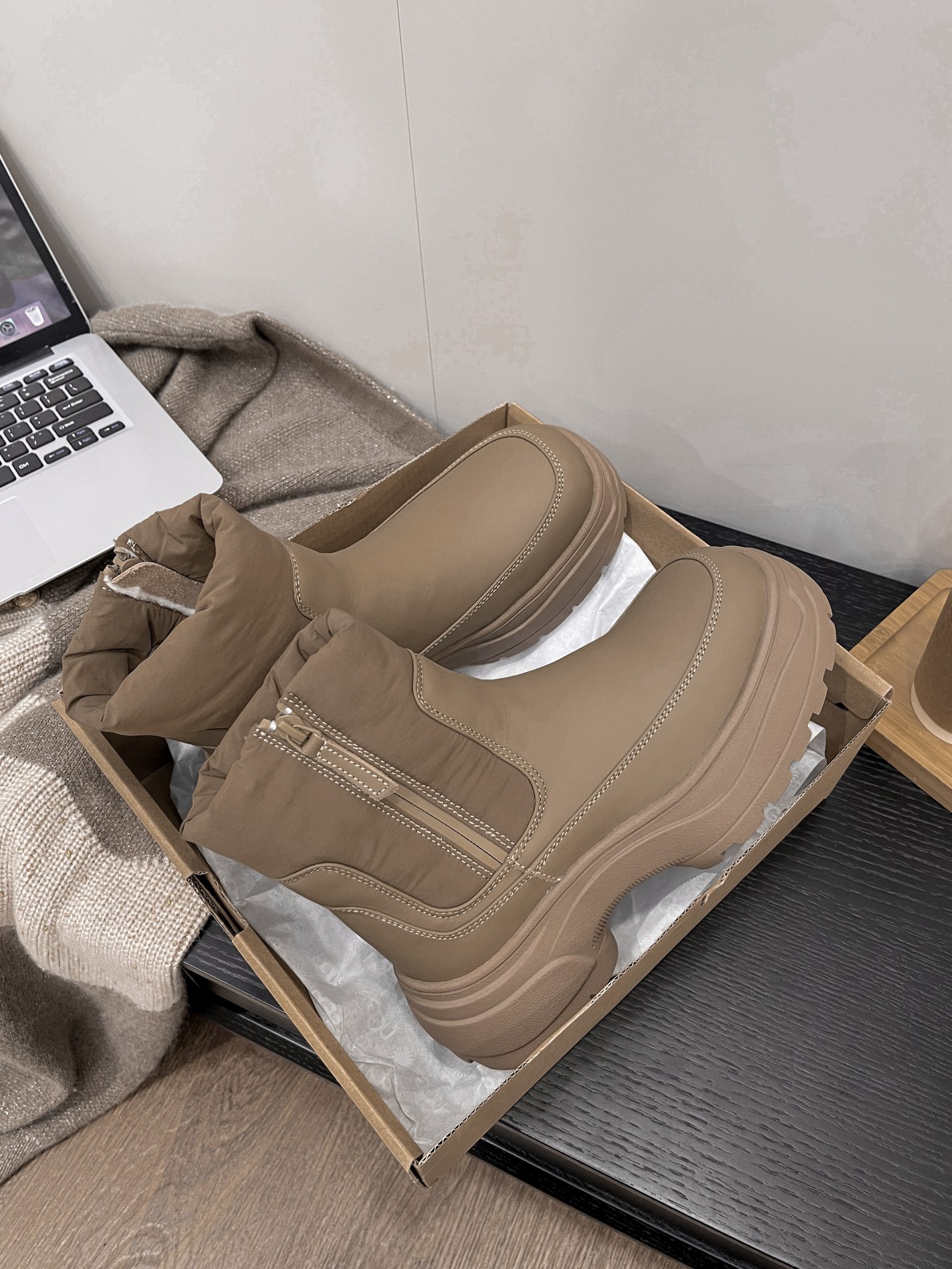 Ugg Korean Down Snow Boots