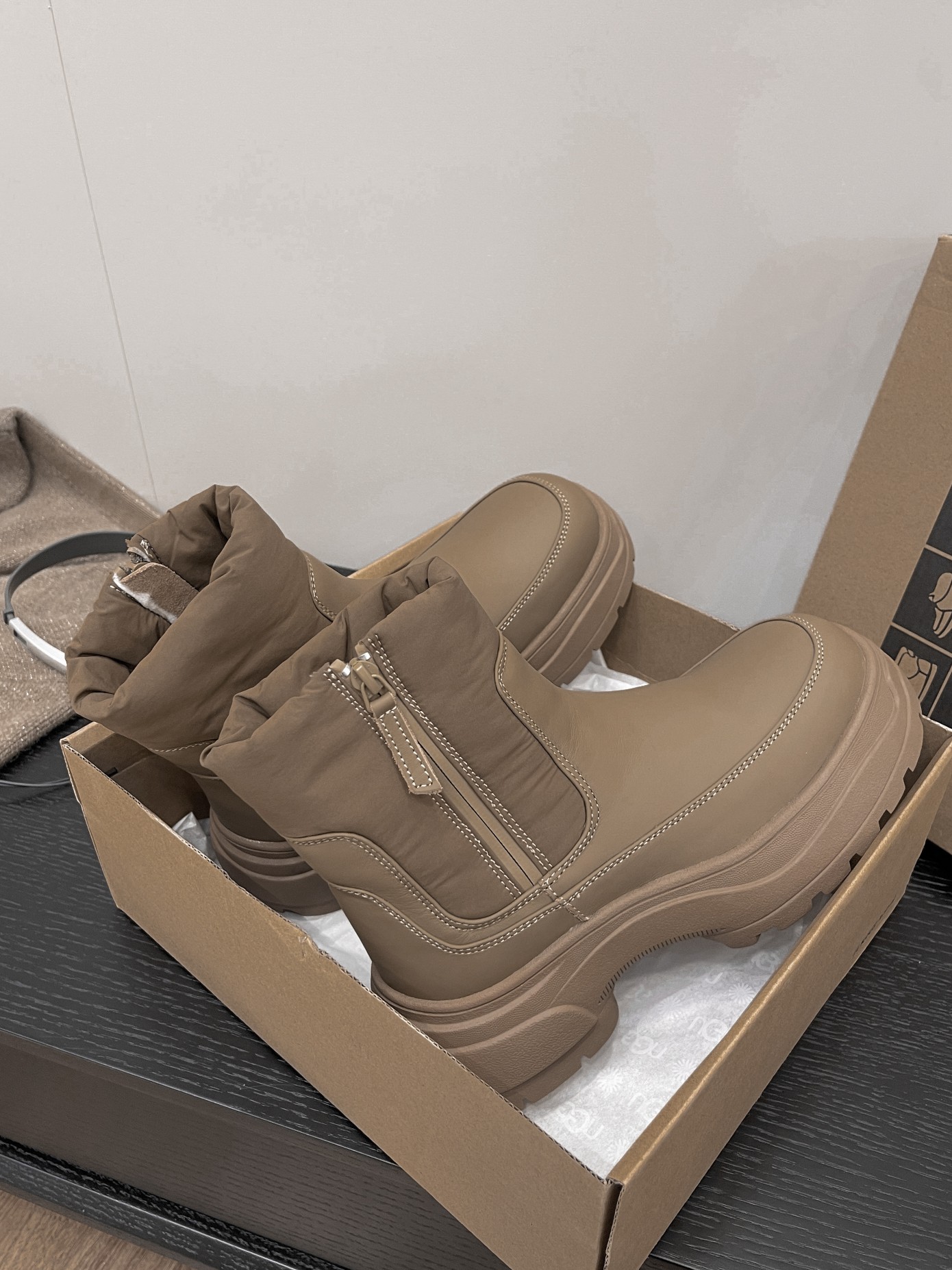 Ugg Korean Down Snow Boots