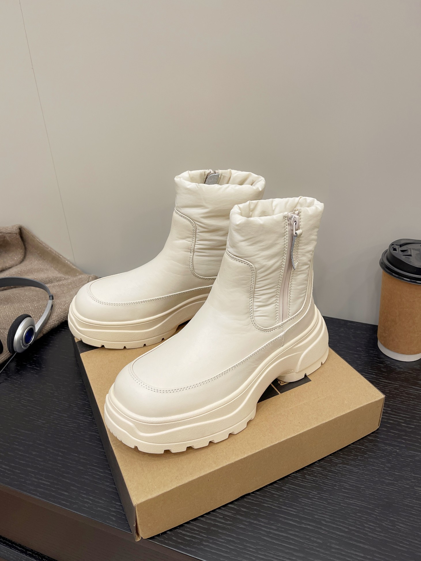 Ugg Korean Down Snow Boots