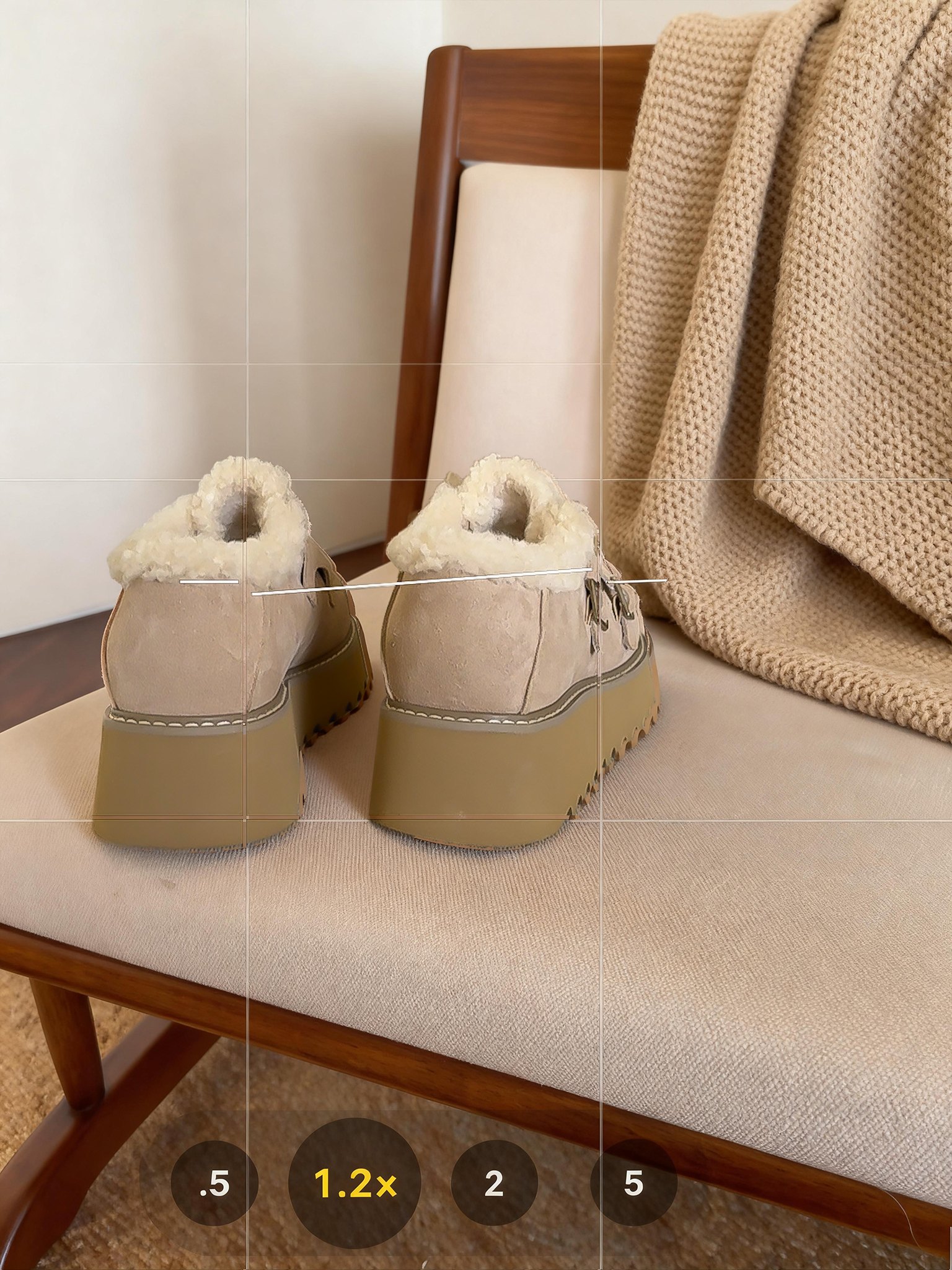 Ugg's new sponge cake thick soled casual retro snow boots