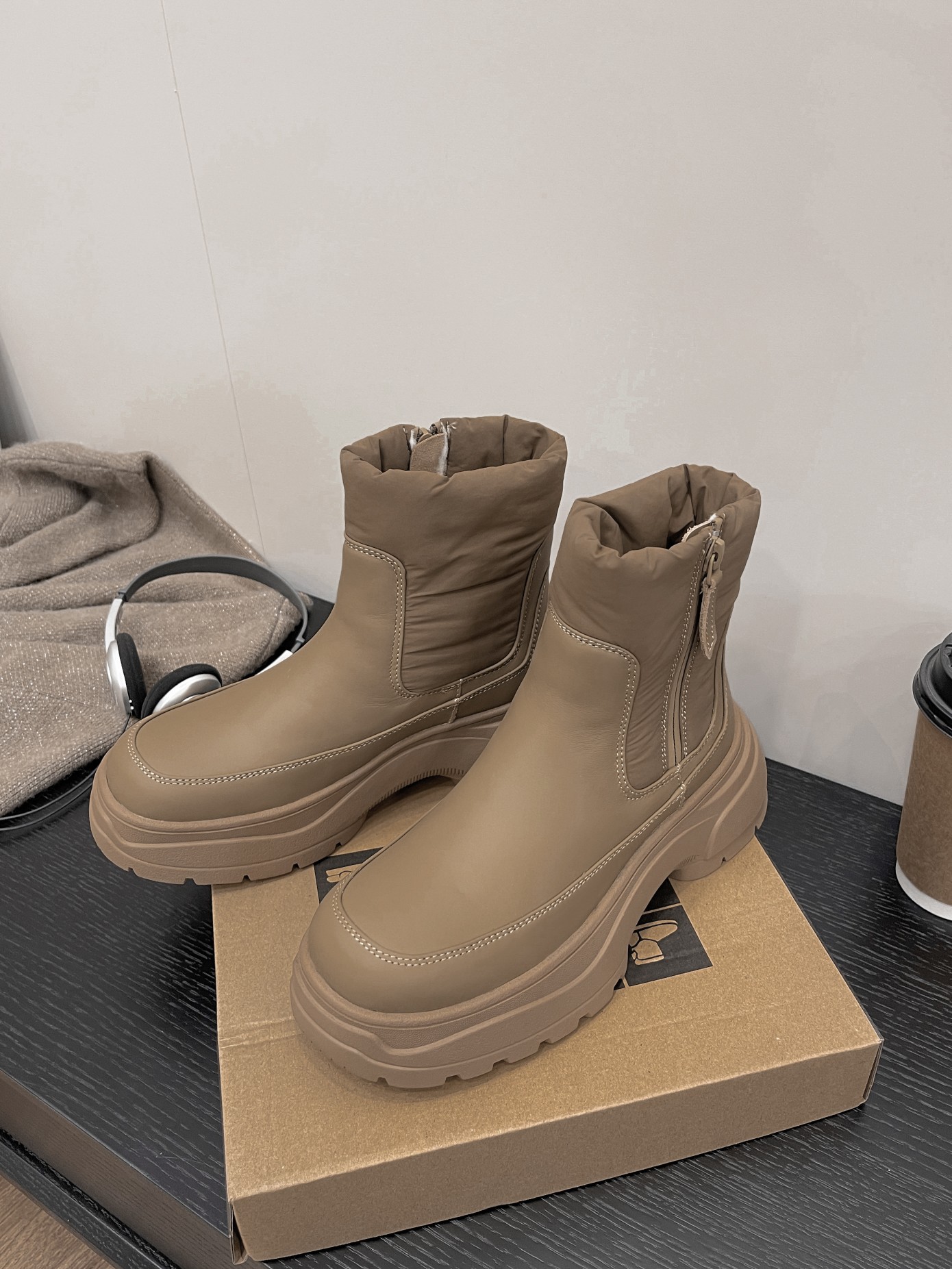 Ugg Korean Down Snow Boots