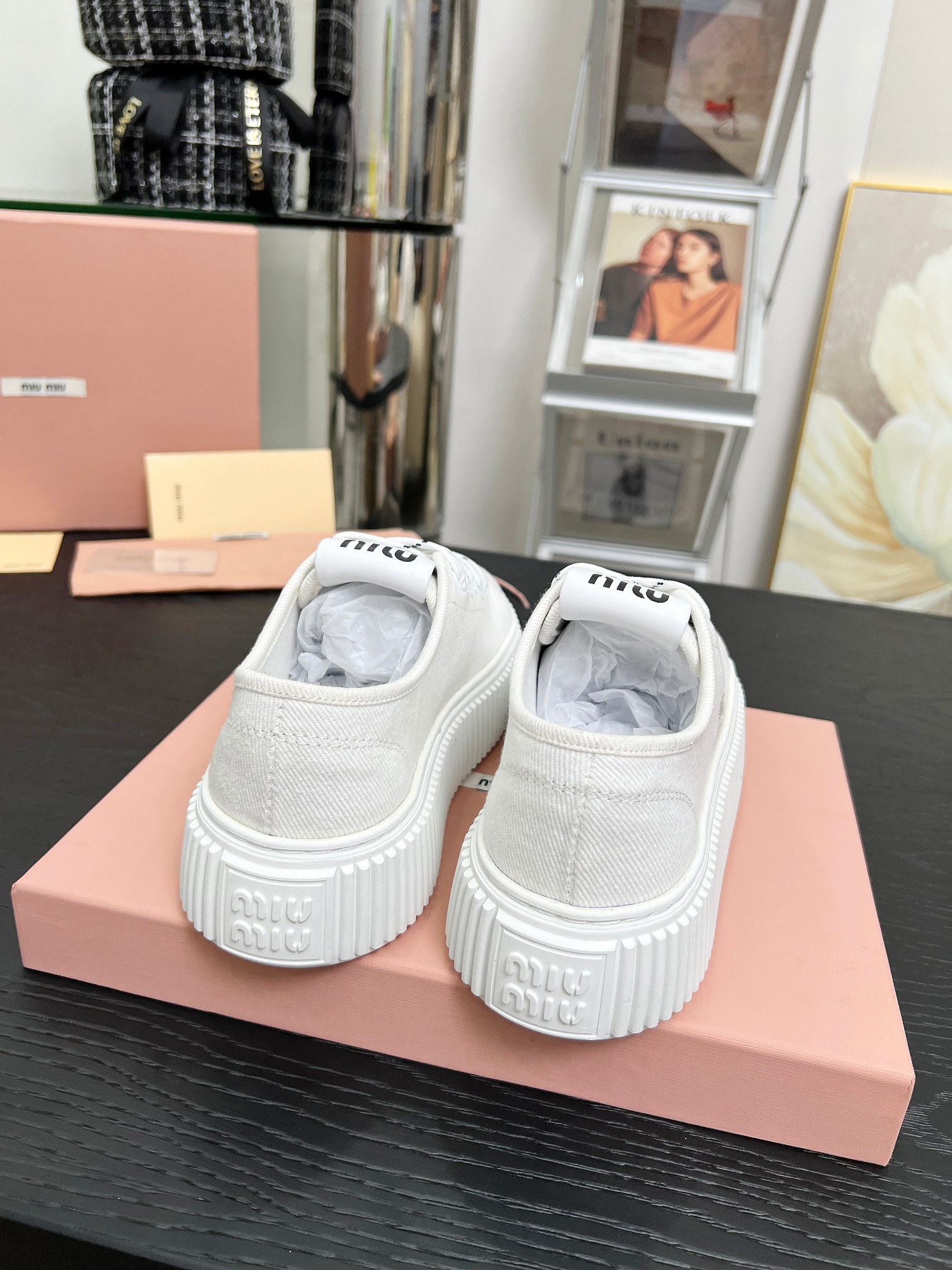 Miu DESIGN SNEAKERS white