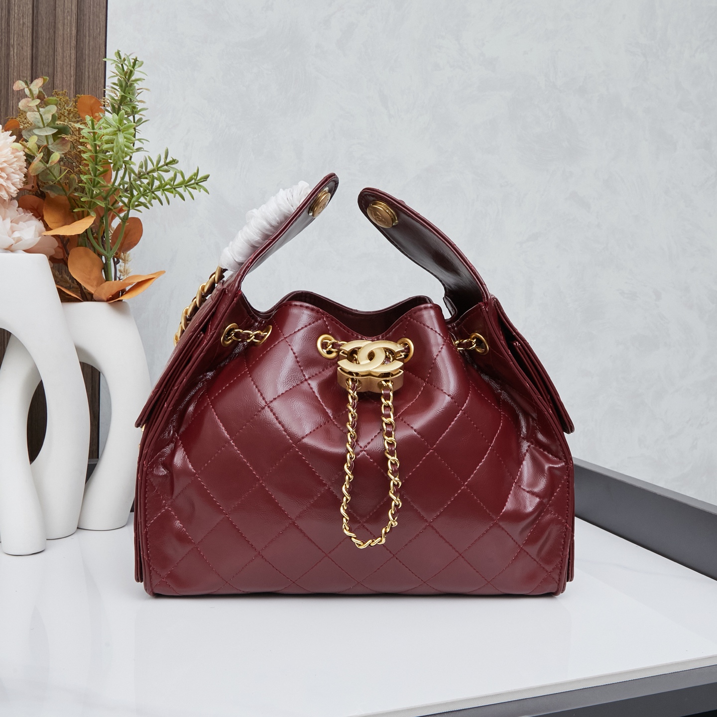 C design Hobo Underarm Handbag