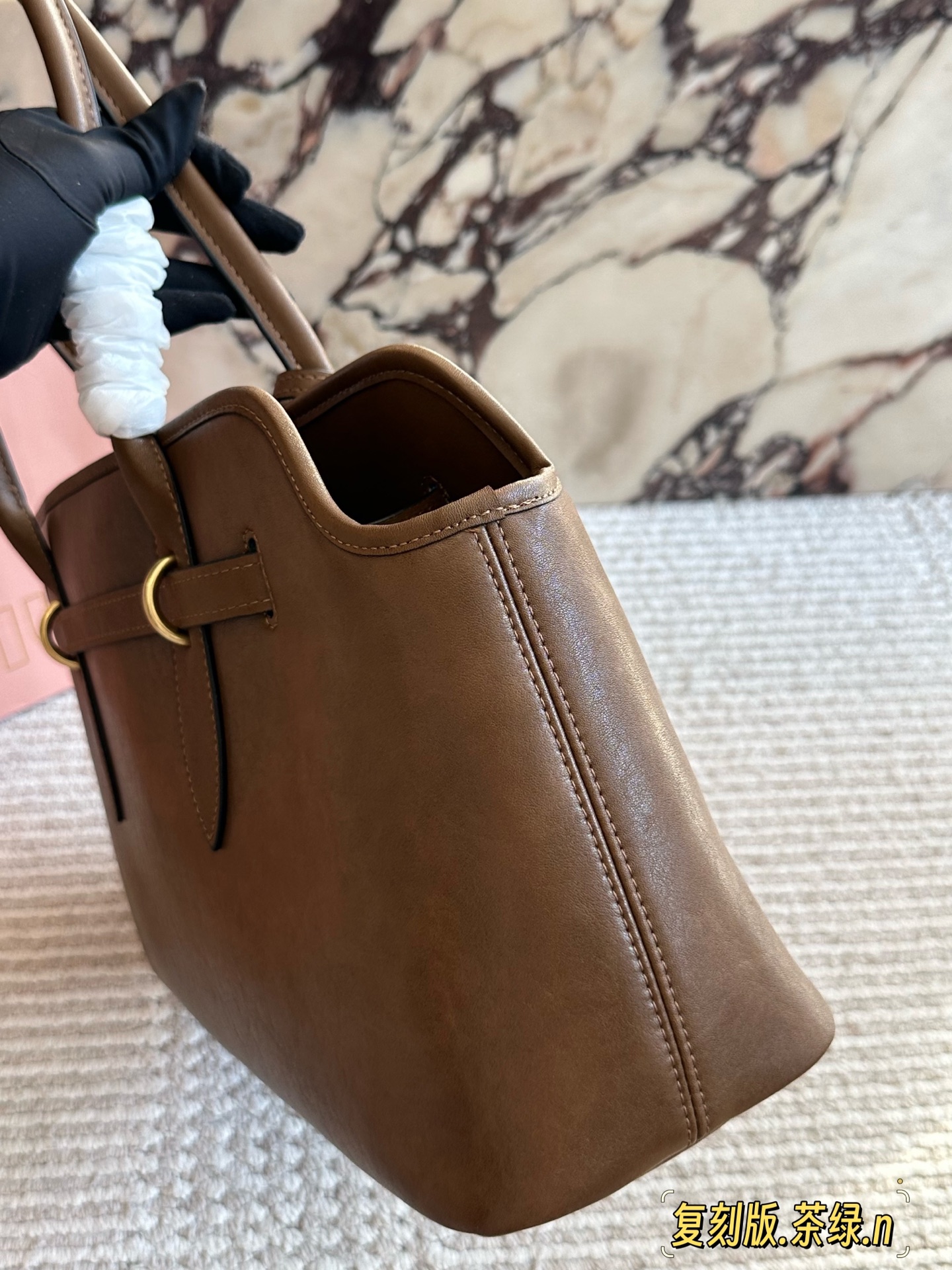 Miu design Belt Decor Handbags