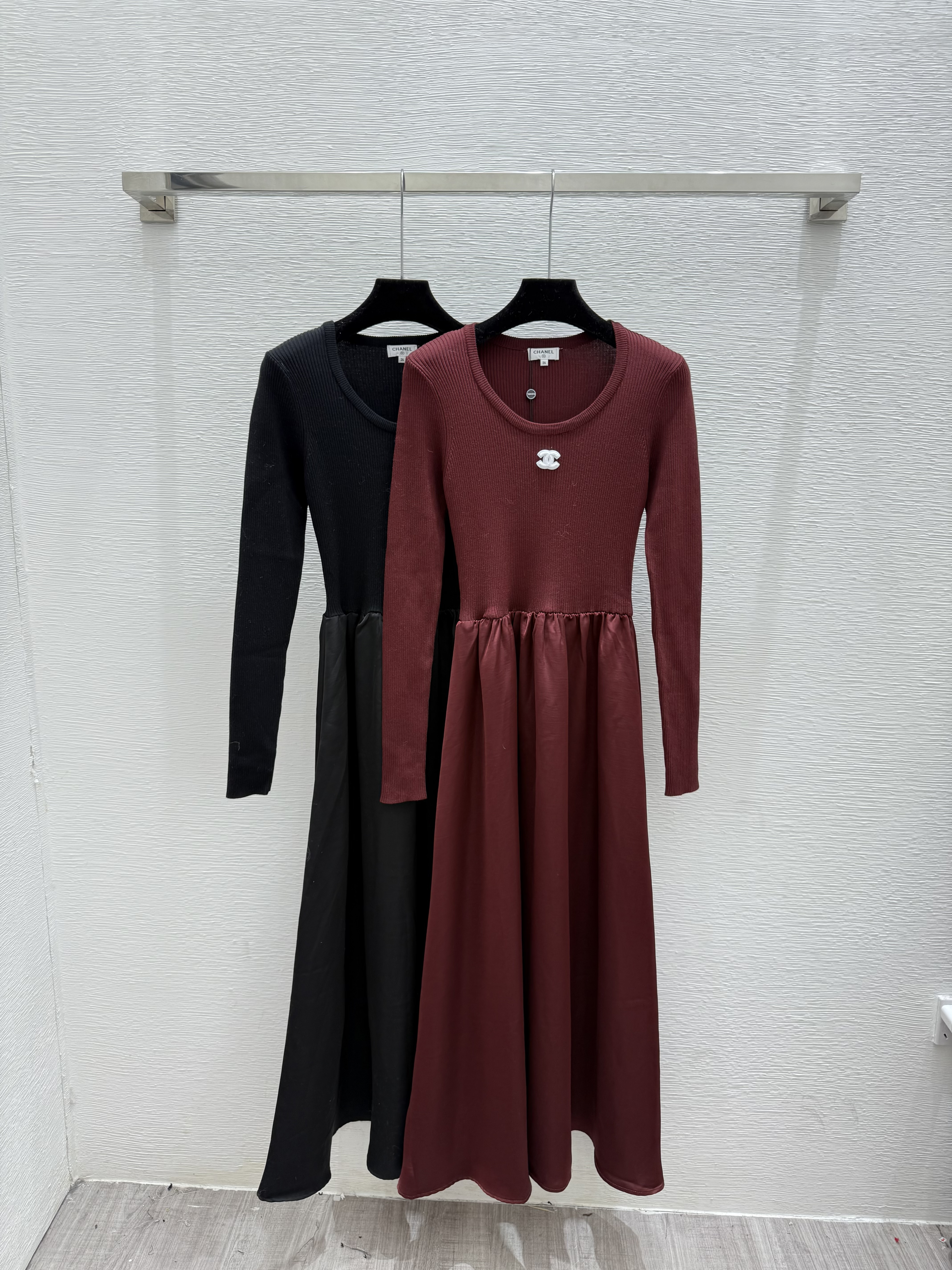 C Fashion High end Long sleeved Dress