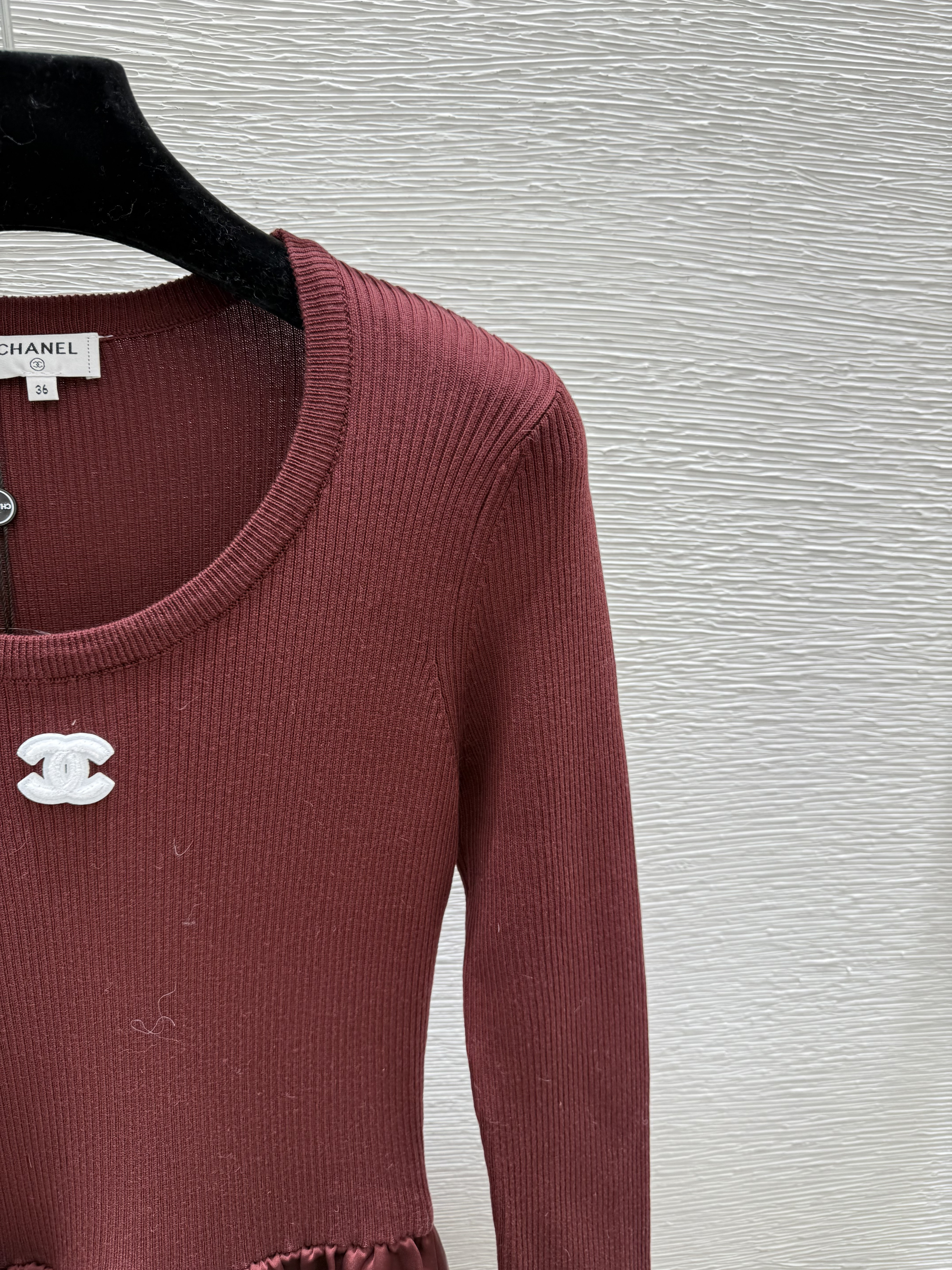 C Fashion High end Long sleeved Dress